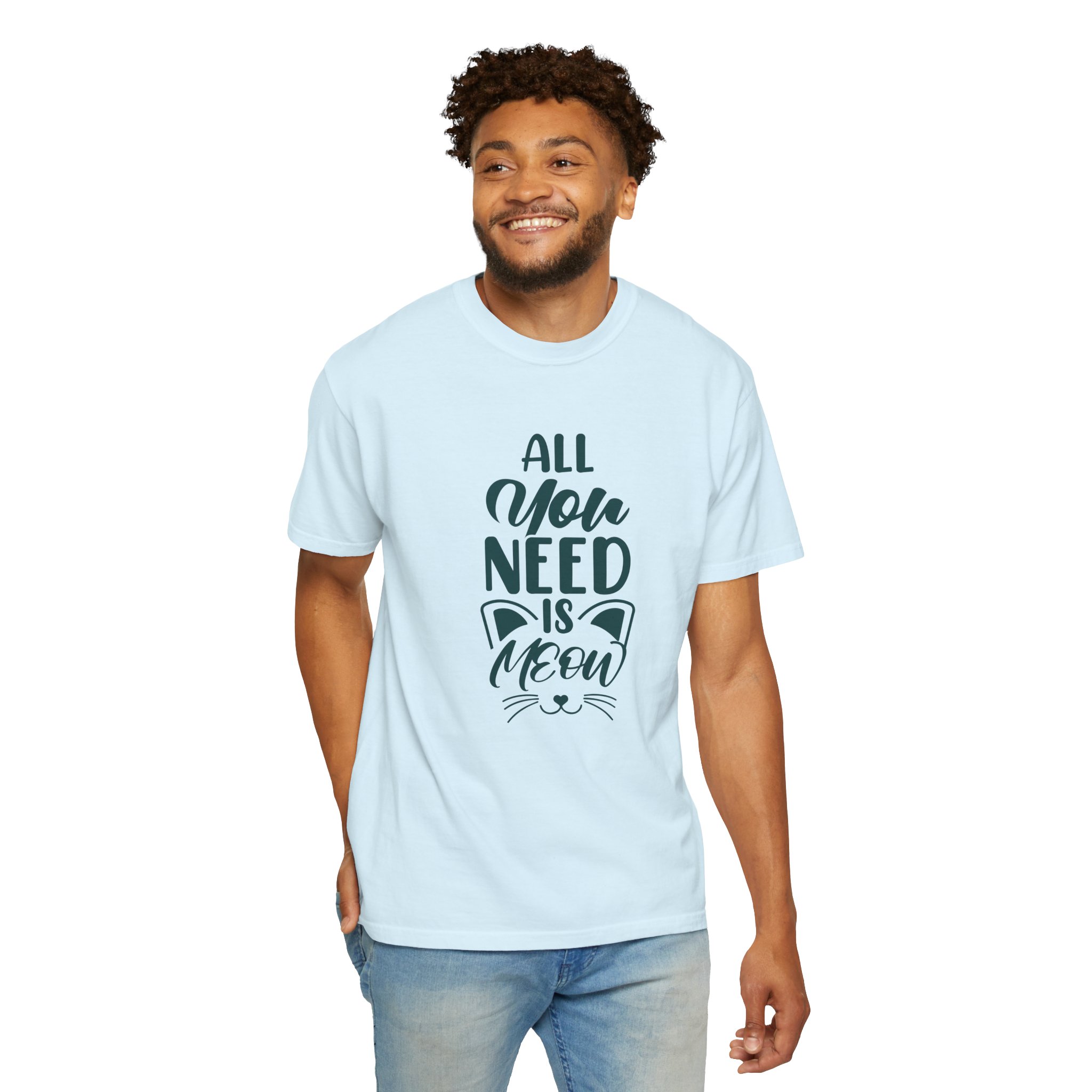 All You Need Is Meow T-Shirt – Cute Cat Lover Graphic Tee for Men & Women, Casual Everyday Wear & Perfect Gift Giving - Image 38