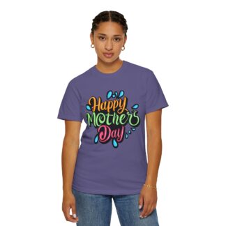 Happy Mother’s Day Colorful Hand-Lettered T-Shirt – Cute Mom Gift Graphic Tee, Celebration Wear & Gift Giving. - Image 44