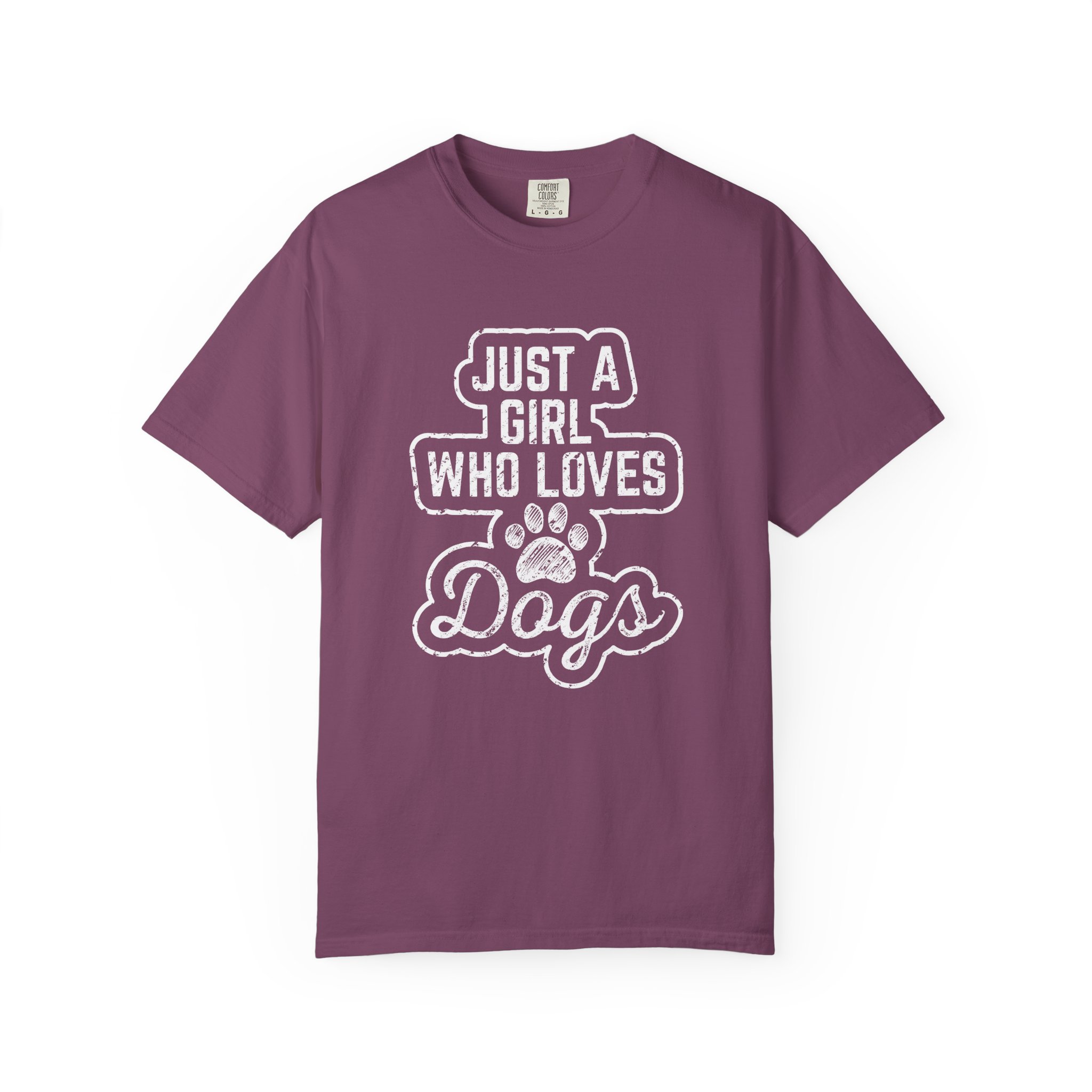 b2 - 4.3- Just a Girl Who Loves Dogs T-Shirt – Cute Dog Lover Graphic Tee for Pet Lovers & Everyday Casual Style. - Image 49