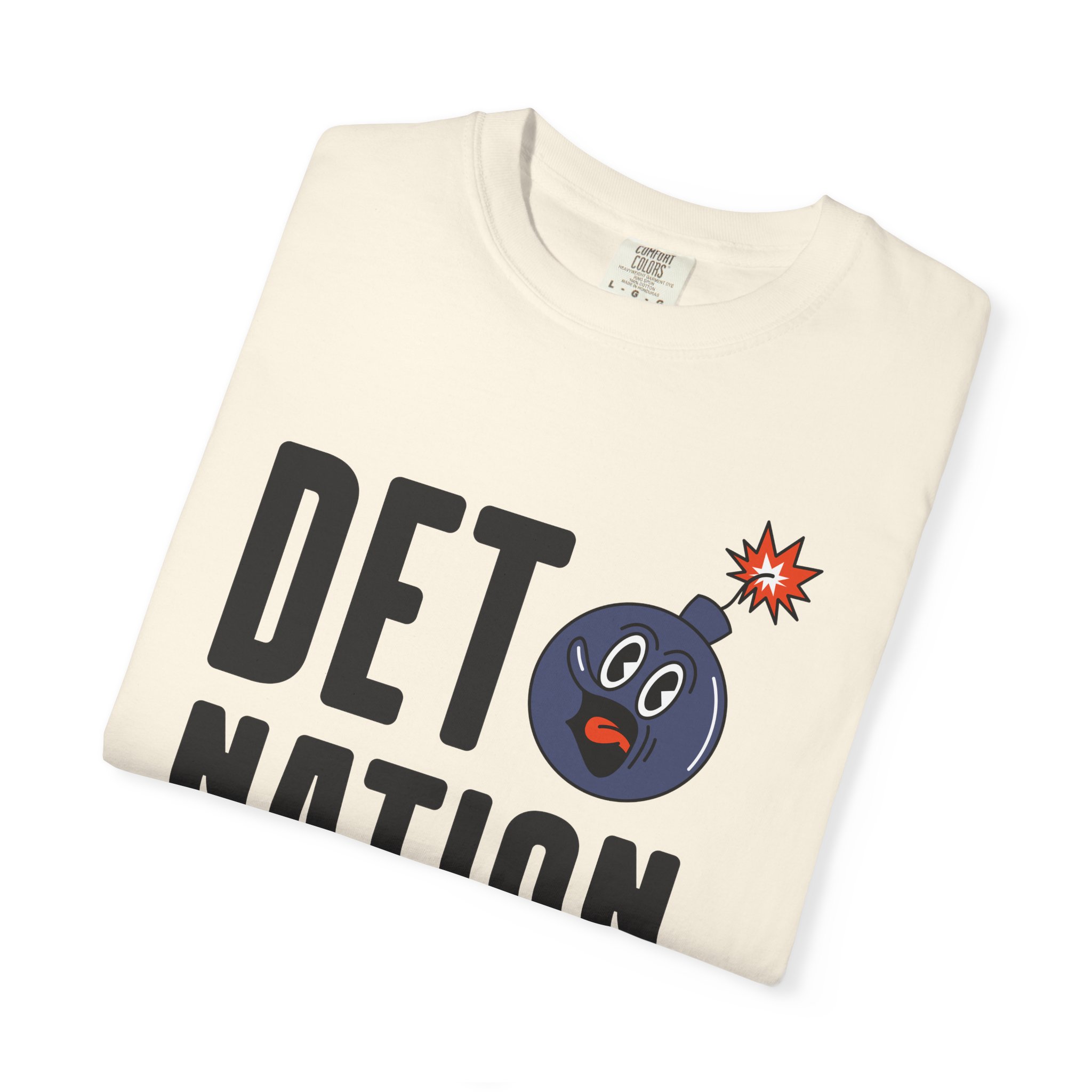 Detroit Nation Point T-Shirt – Bold Sports Fan Graphic Tee for Detroit Fans & Streetwear Style. - Image 15