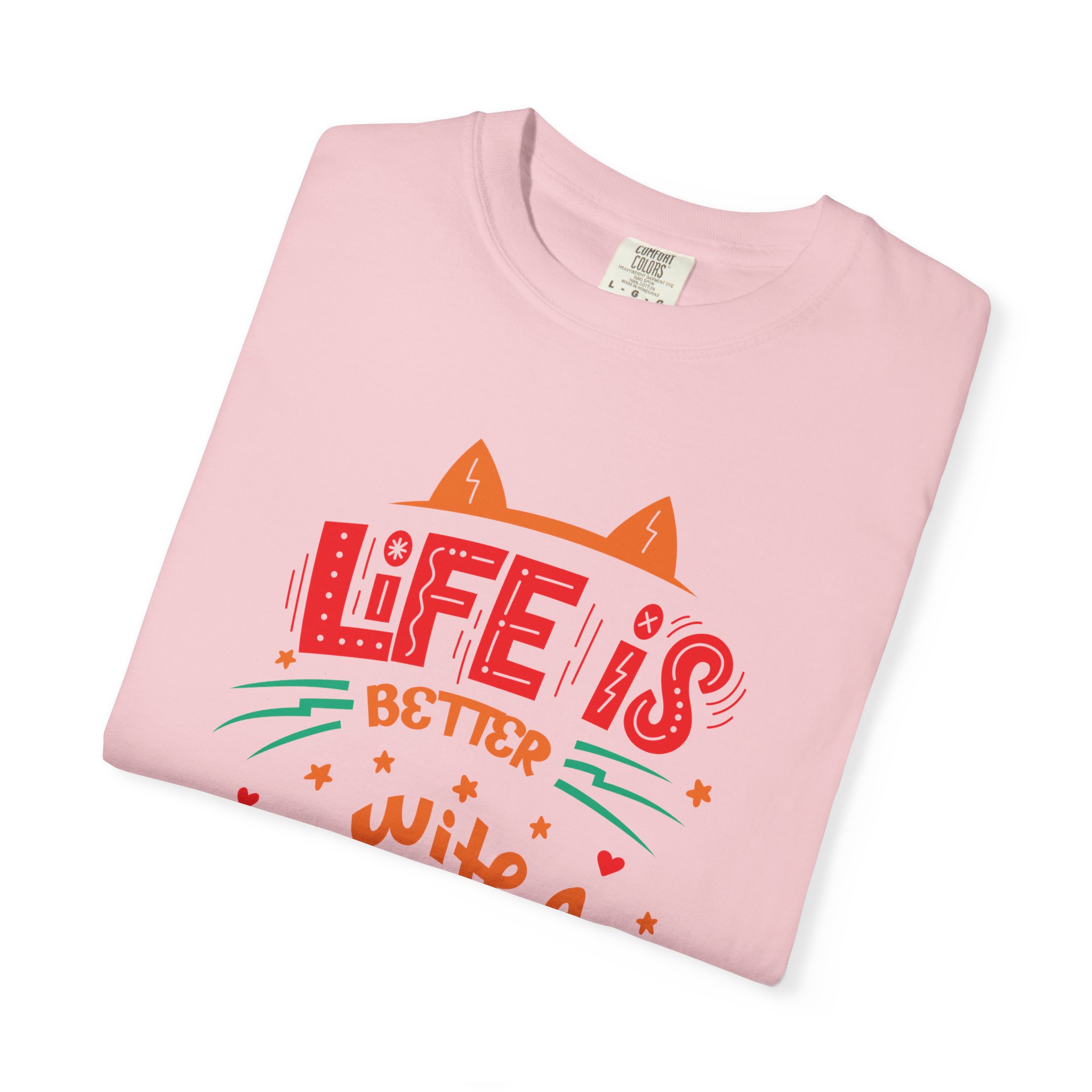 b2 - 5.15 - Life Is Better With a Cat T-Shirt – Cute Cat Lover Graphic Tee for Cozy Vibes & Everyday Happiness. - Image 55