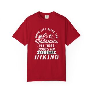 C - 14.11.Adventure-Inspiring Hiking T-shirt, Perfect for Outdoor Lovers, Gift for Hikers, Motivational Tee, Casual Wear, Nature Enthusiasts.