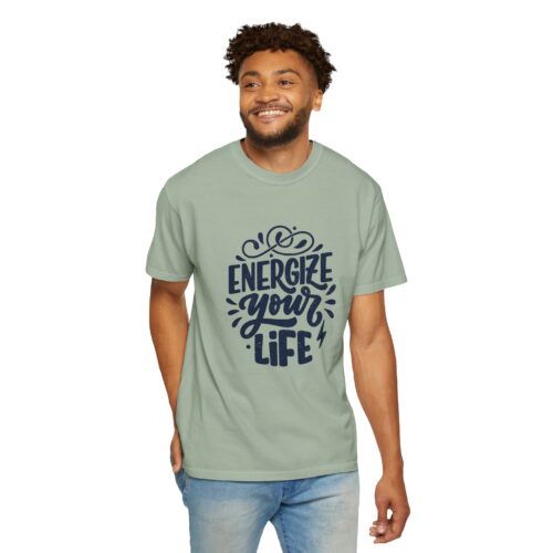 Motivational quote t-shirt for Gift- Energizing Your Life Unisex Tee - Image 30