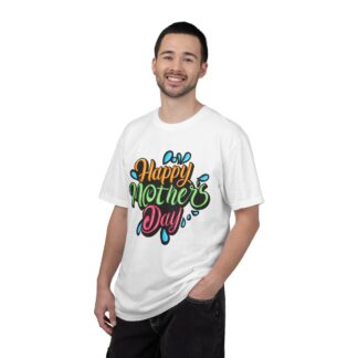 Happy Mother’s Day Colorful Hand-Lettered T-Shirt – Cute Mom Gift Graphic Tee, Celebration Wear & Gift Giving. - Image 10