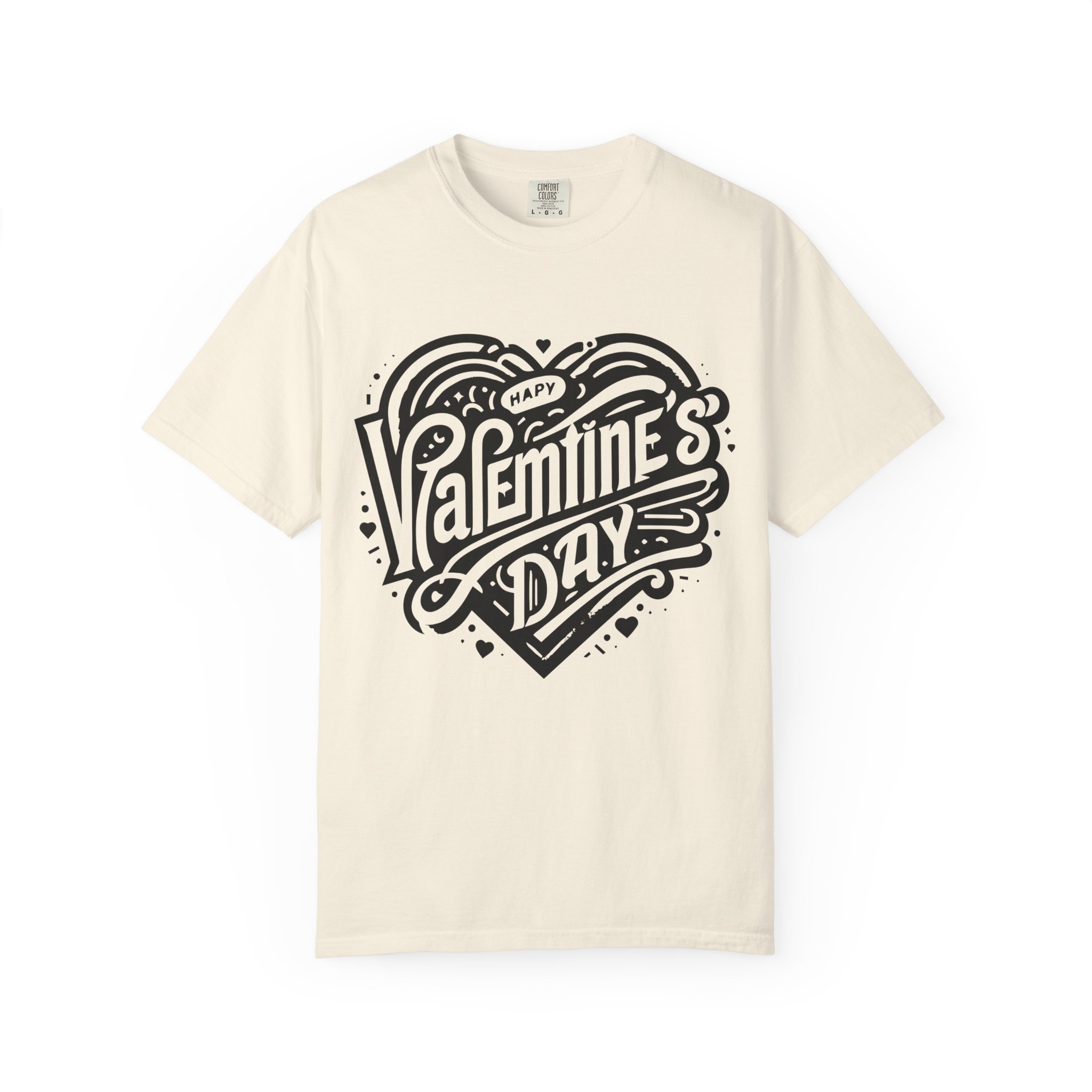 C - 8.12. - Valentine's Day Heart Graphic T-Shirt. - Image 17