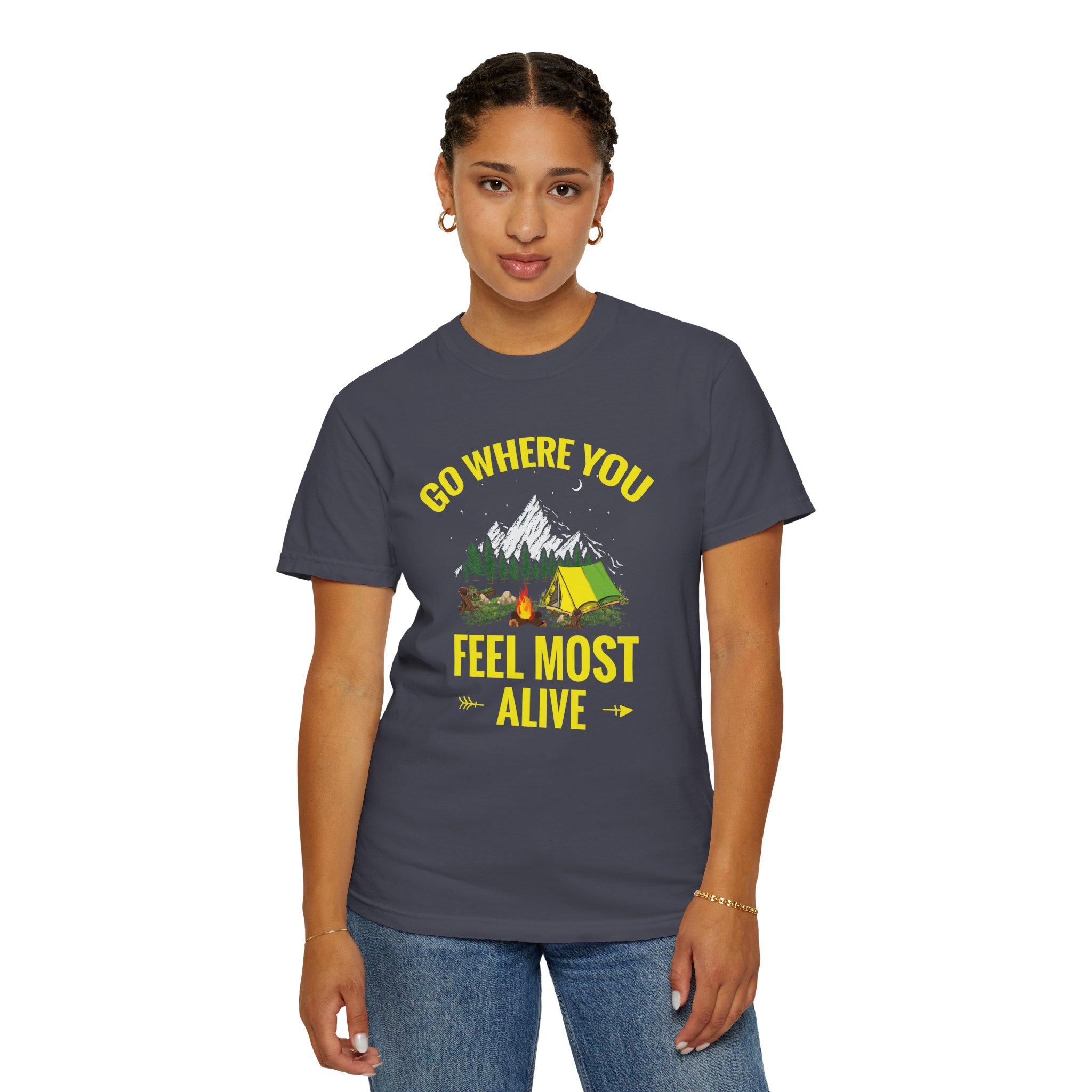 Adventure-Inspired T-Shirt | Outdoor Lovers Gift, Camping Apparel, Nature Tee, Eco-Friendly Fashion, Unisex Casual Wear. - Image 4