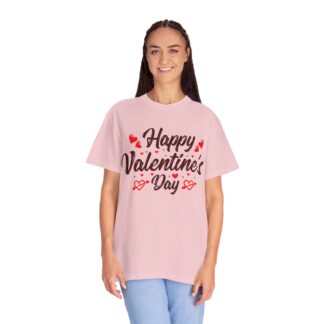 Happy Valentine’s Day Heart Graphic T-Shirt – Romantic Love Graphic Tee for Couples, Gift Giving & Festive Celebration. - Image 51