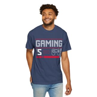 Motivational gaming tee for Gamers - Gaming Is Passion - Unisex Tee - Image 46