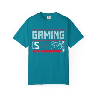 Motivational gaming tee for Gamers - Gaming Is Passion - Unisex Tee - Image 33