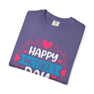 “Happy Mother’s Day” Heart Design T-Shirt – Cute Love Graphic Tee for Moms, Perfect Gift Giving & Celebration Wear. - Image 47