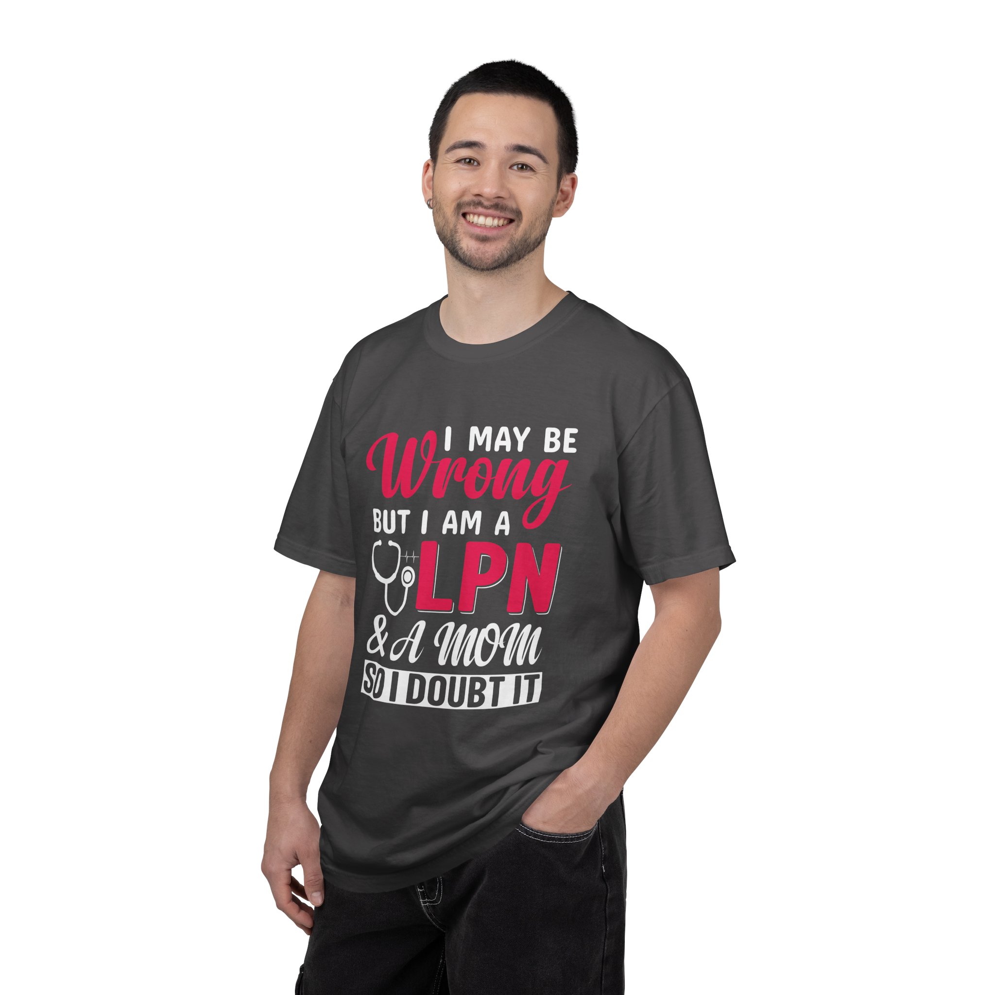 C - 19.20 - Garment-Dyed T-Shirt - Fun 'Wrong LPN' Tee for Nurses, Gifts for Healthcare, Cute Uniform Top, Casual Wear, Humor Apparel, - Image 42
