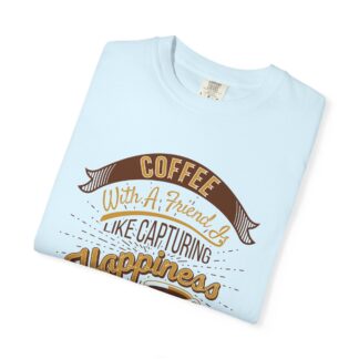 Vintage coffee lover tshirt for Coffee Moments - Capturing Happiness In a Cup Unisex Tee - Image 39