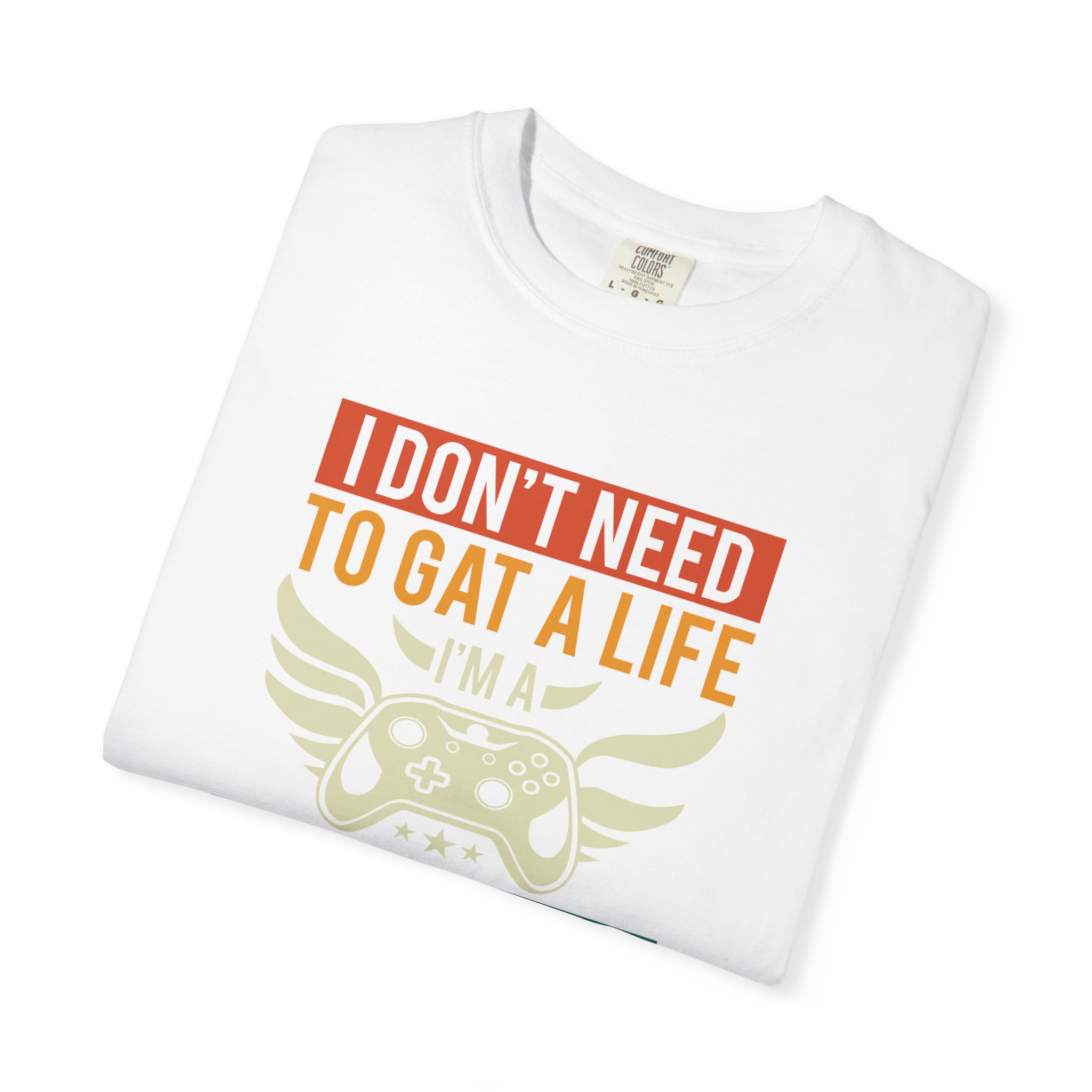 b2 - 3.19 - I Don’t Need to Get a Life, I Have Lots of Lives T-Shirt – Funny Retro Gamer Controller Graphic Tee for Humor & Classic Gaming Vibes. - Image 15