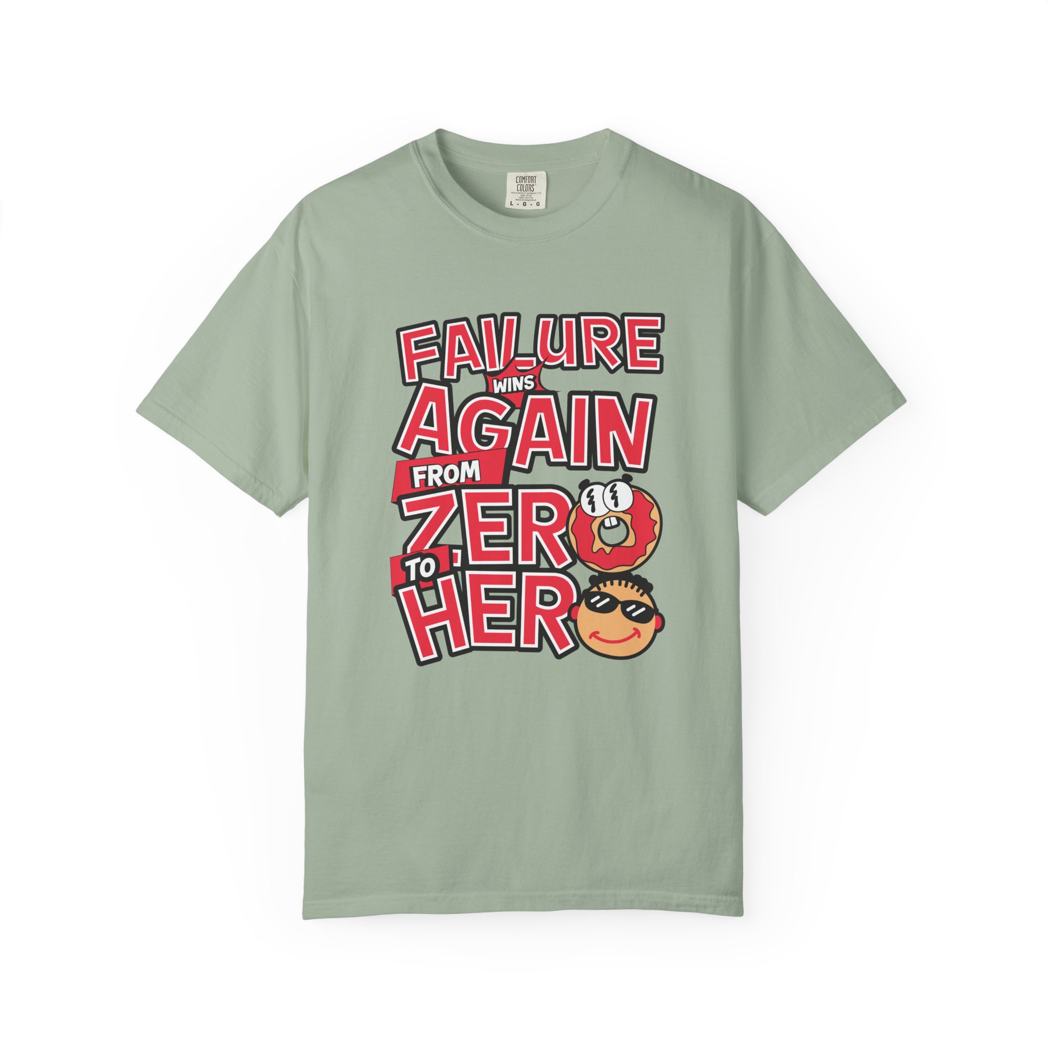 b2 - 2.3 - From Failure Again to Hero T-Shirt – Motivational Graphic Tee for Growth, Resilience & Success Mindset. - Image 25