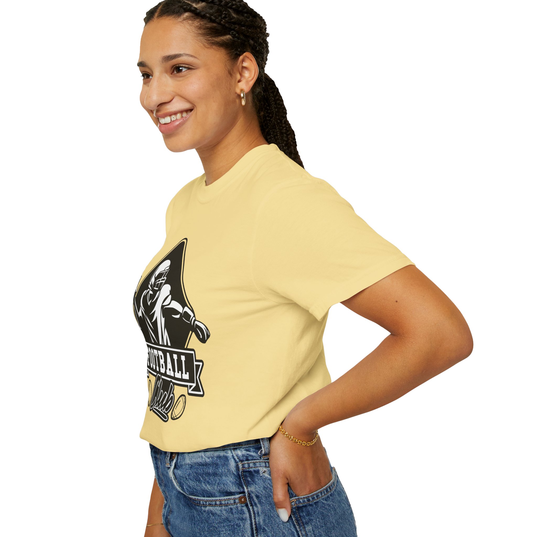C - 16.15b - Football Club Unisex Garment-Dyed T-shirt | Casual Sportswear, Gift for Football Fans, Team Apparel, Perfect for Game Days. - Image 21