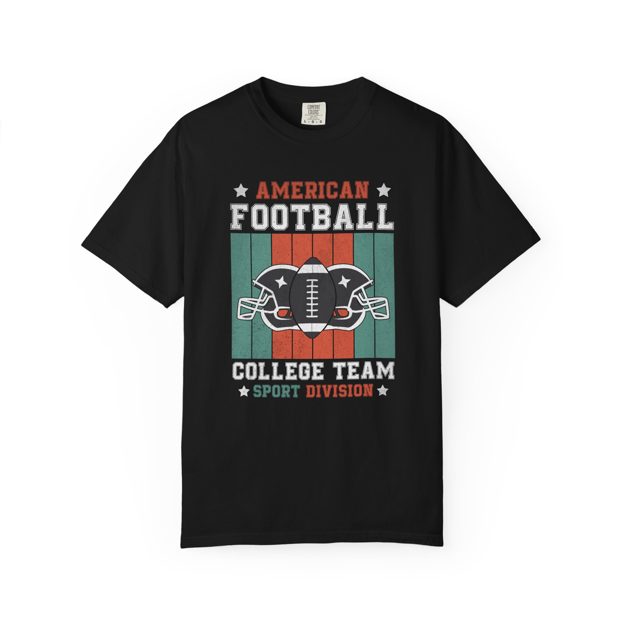 C - 16.16 - American Football College Team Unisex Garment-Dyed T-Shirt, Sports Fan Tee, Game Day Shirt, Gift for Football Lovers. - Image 33