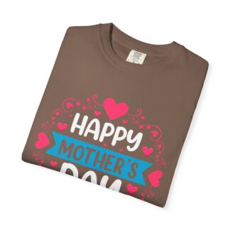“Happy Mother’s Day” Heart Design T-Shirt – Cute Love Graphic Tee for Moms, Perfect Gift Giving & Celebration Wear. - Image 15