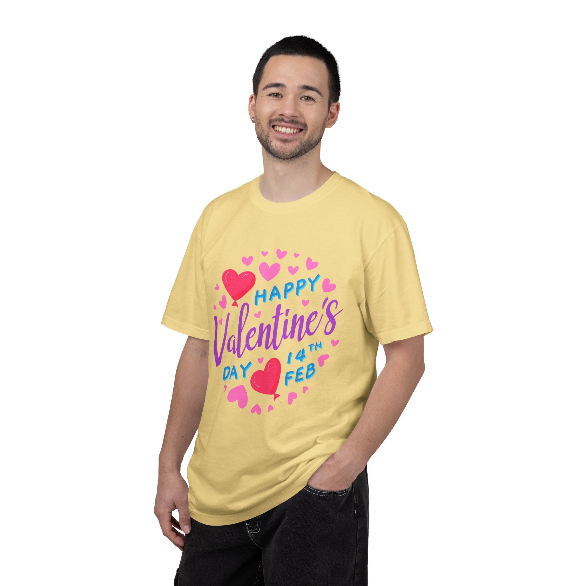 b2 - 8.1 - Happy Valentine’s Day 14th Feb T-Shirt – Cute Heart Graphic Tee for Love, Romance & Festive Celebration. - Image 18