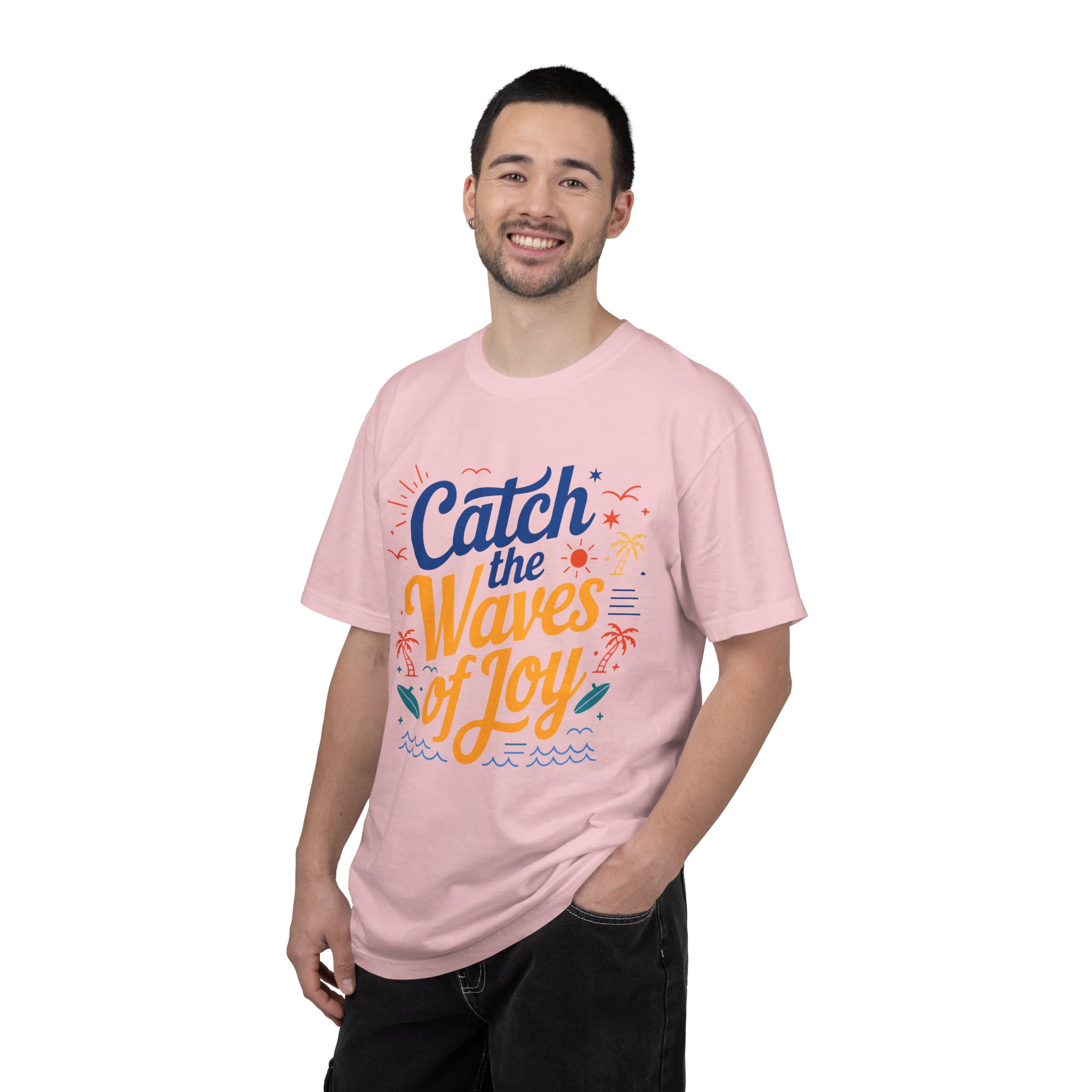 Catch the Waves of Joy T-Shirt, Beachwear, Summer Apparel, Unisex Fashion, Vacation Shirt, Gift for Surfers. - Image 34