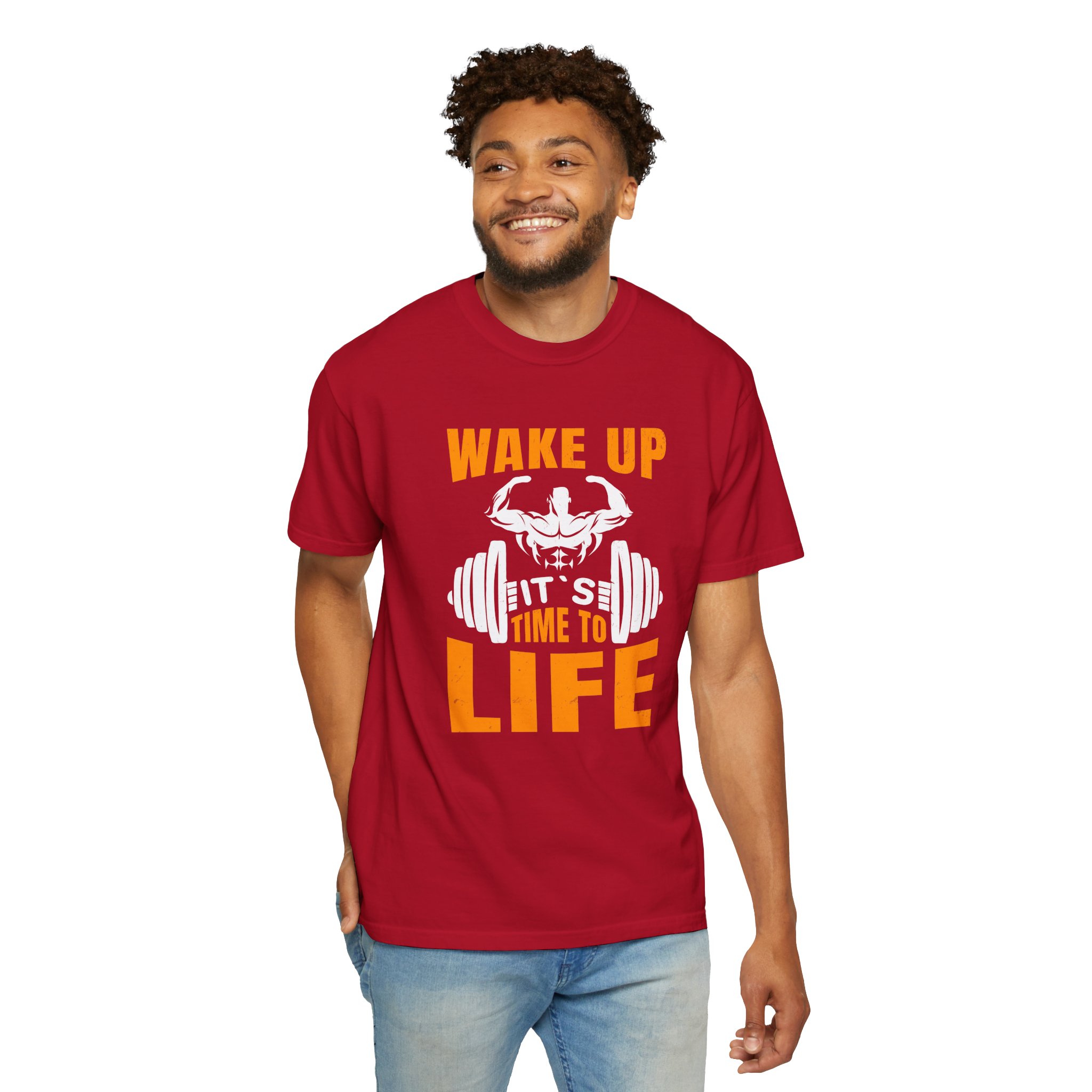 b2 - 6.19 - Wake Up It’s Time to Lift T-Shirt – Motivational Weightlifting Graphic Tee for Early Grind, Strength & Gym Dedication. - Image 54
