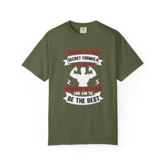 There Is No Secret Formula T-Shirt – Motivational Fitness Graphic Tee for Hard Work, Discipline & Real Results. - Image 9