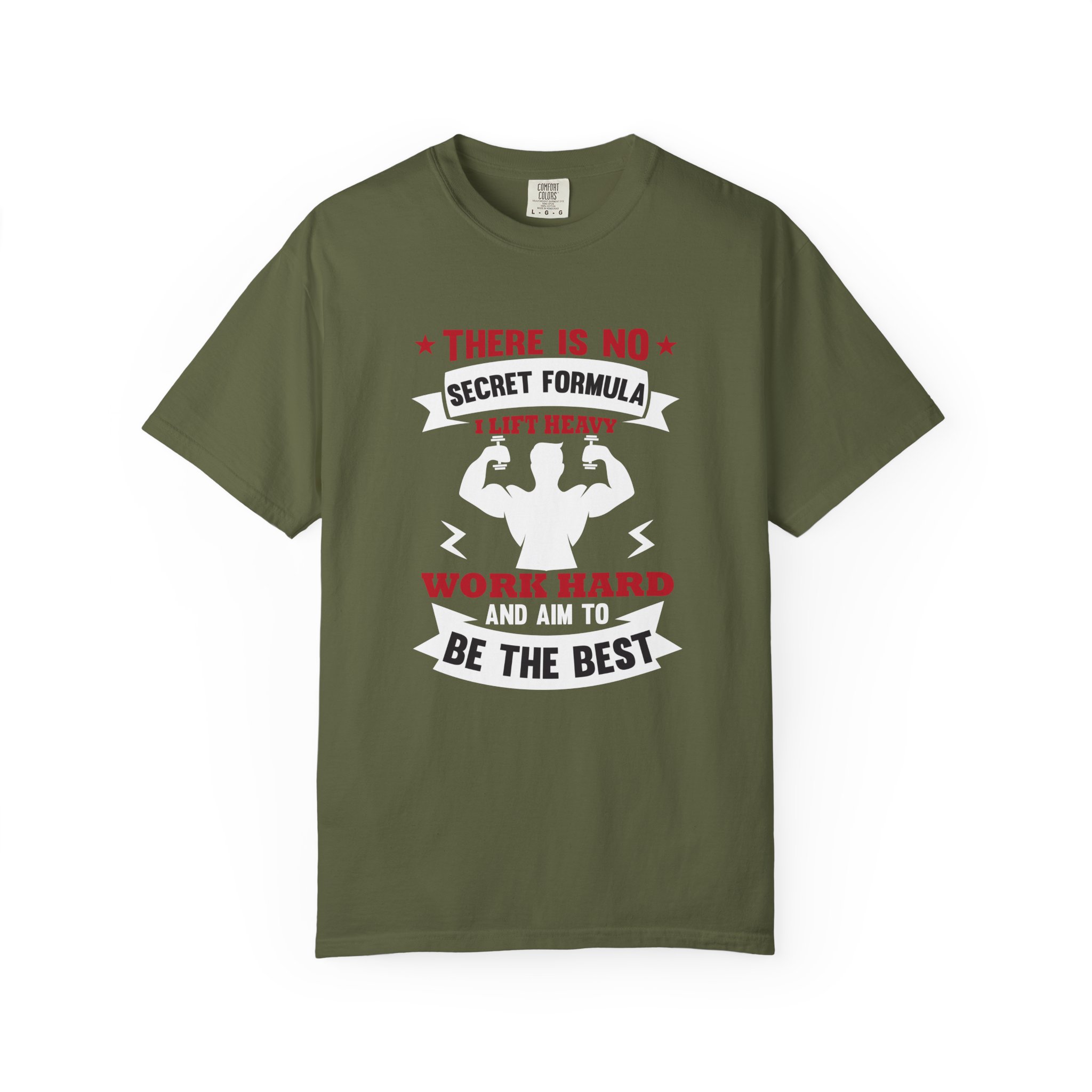 b2 - 6.13 - There Is No Secret Formula T-Shirt – Motivational Fitness Graphic Tee for Hard Work, Discipline & Real Results. - Image 9