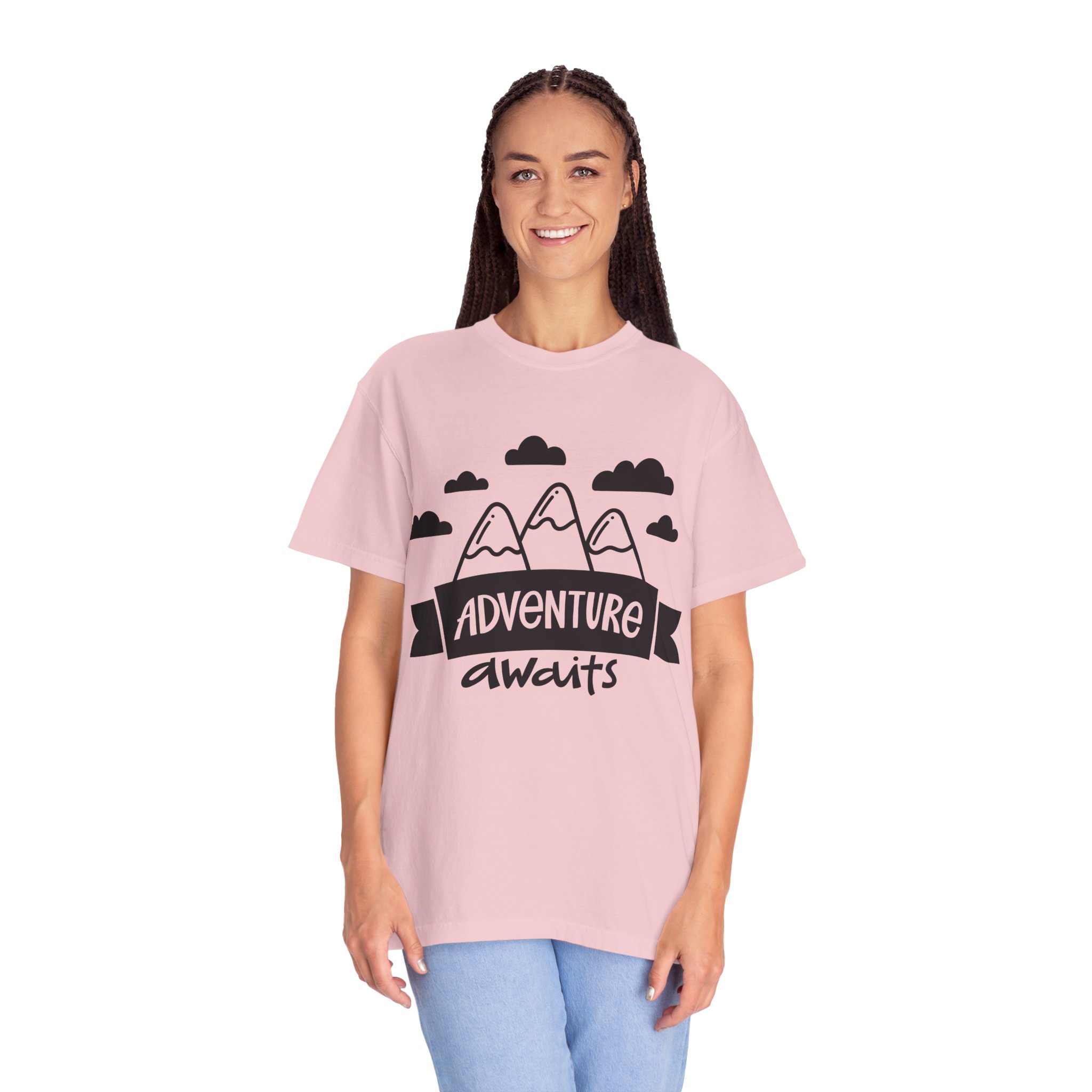 C - 14.4a - Adventure Awaits Unisex Garment-Dyed T-shirt | Nature Lover Tee, Outdoor Shirt, Travel Apparel, Gift for Explorers, Adventure Clothing. - Image 51