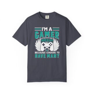 Game Controller Tshirt Gamer Style & Passion - I’m a Gamer Controller Wings Unisex Tee - Image 41