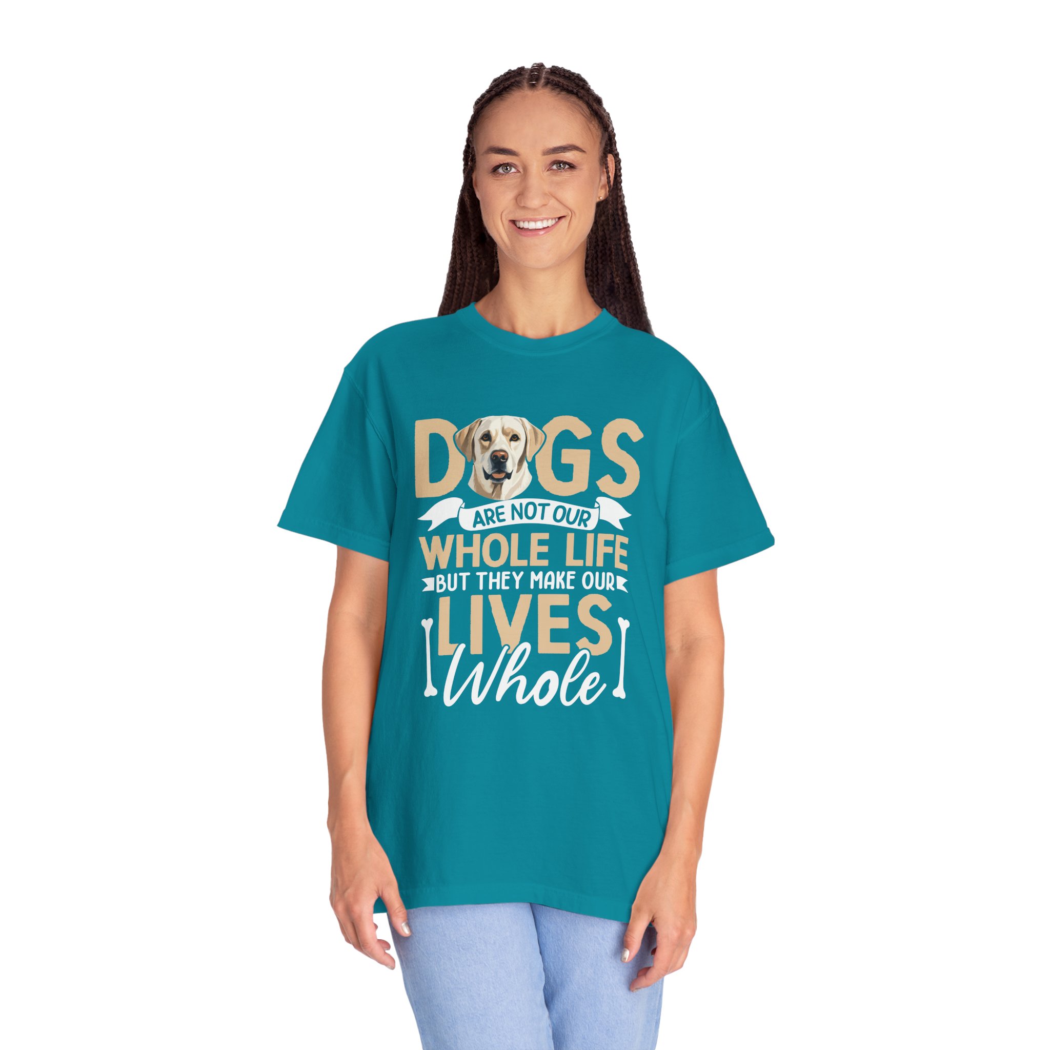 b2 - 4.2 - Dogs Are Not Our Whole Life They Make Our Lives Whole T-Shirt – Heartwarming Dog Lover Graphic Tee for Pet Lovers & Emotional Everyday Style. - Image 19