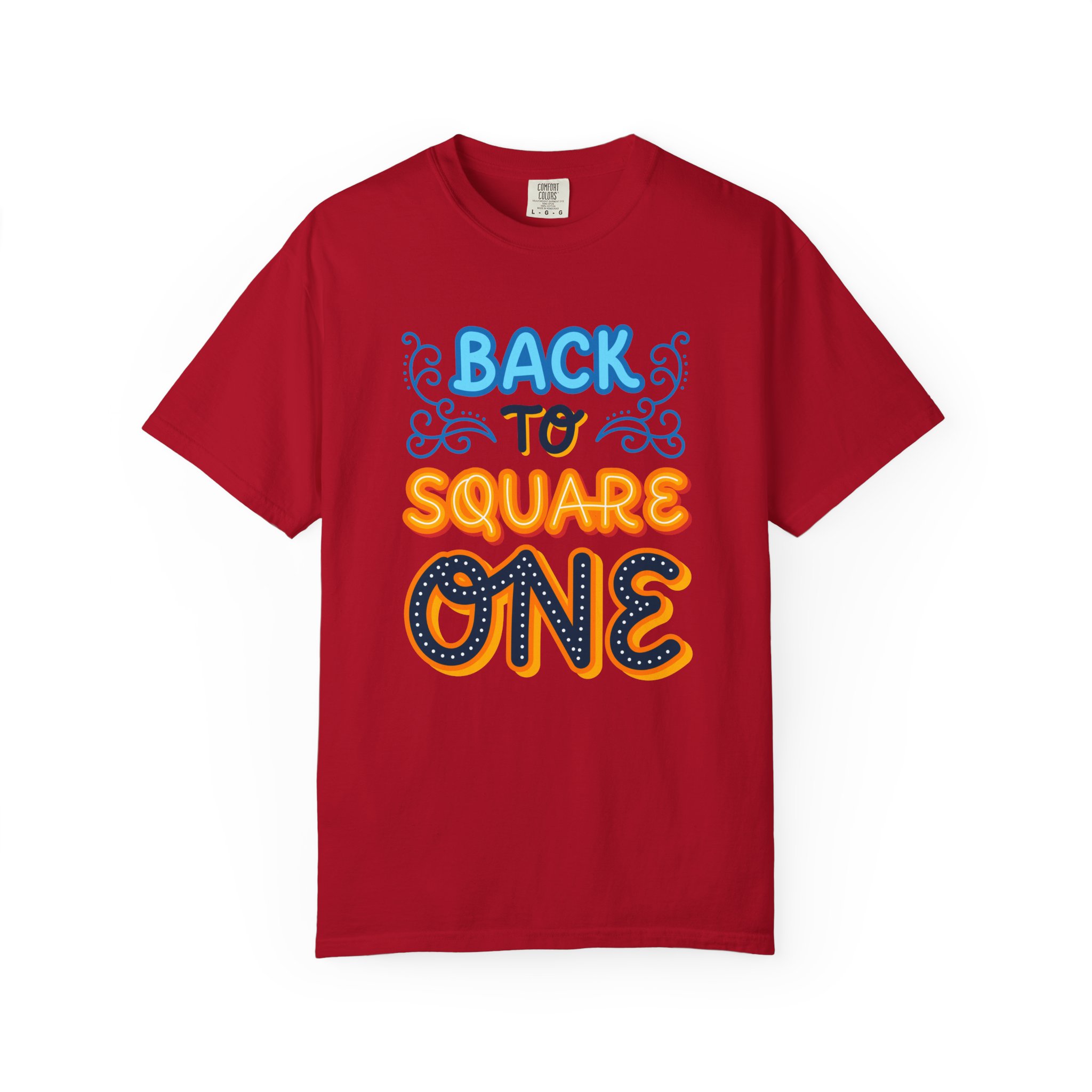 b2 - 2.8d - Back to Square One T-Shirt – Retro Fun Graphic Tee for Fresh Starts & Playful Everyday Vibes. - Image 49