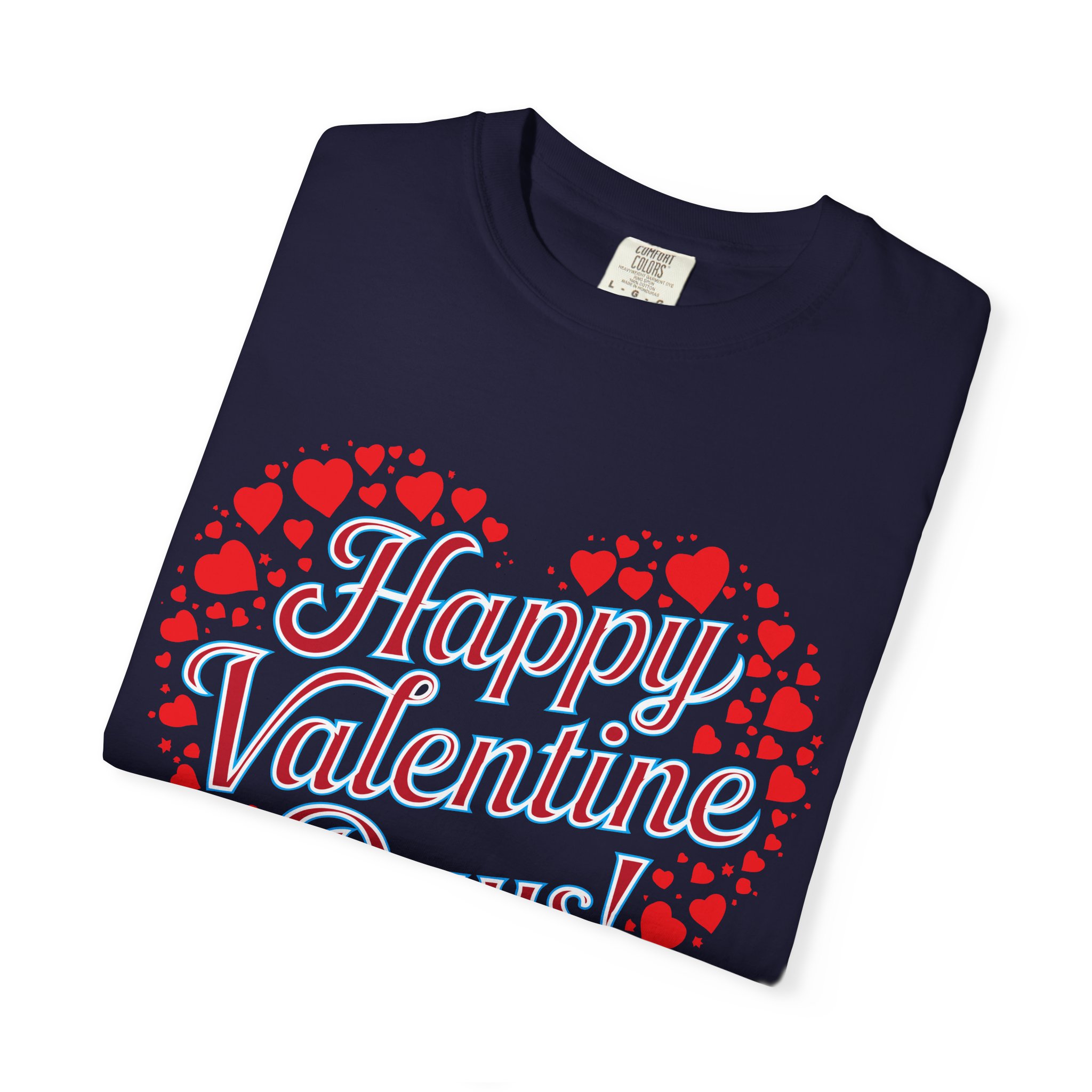 Valentine's Day T-Shirt, Cute Love Shirt, Heart Graphic Tee, Unisex Valentine's Gift, Romantic Apparel, Casual Wear. - Image 7