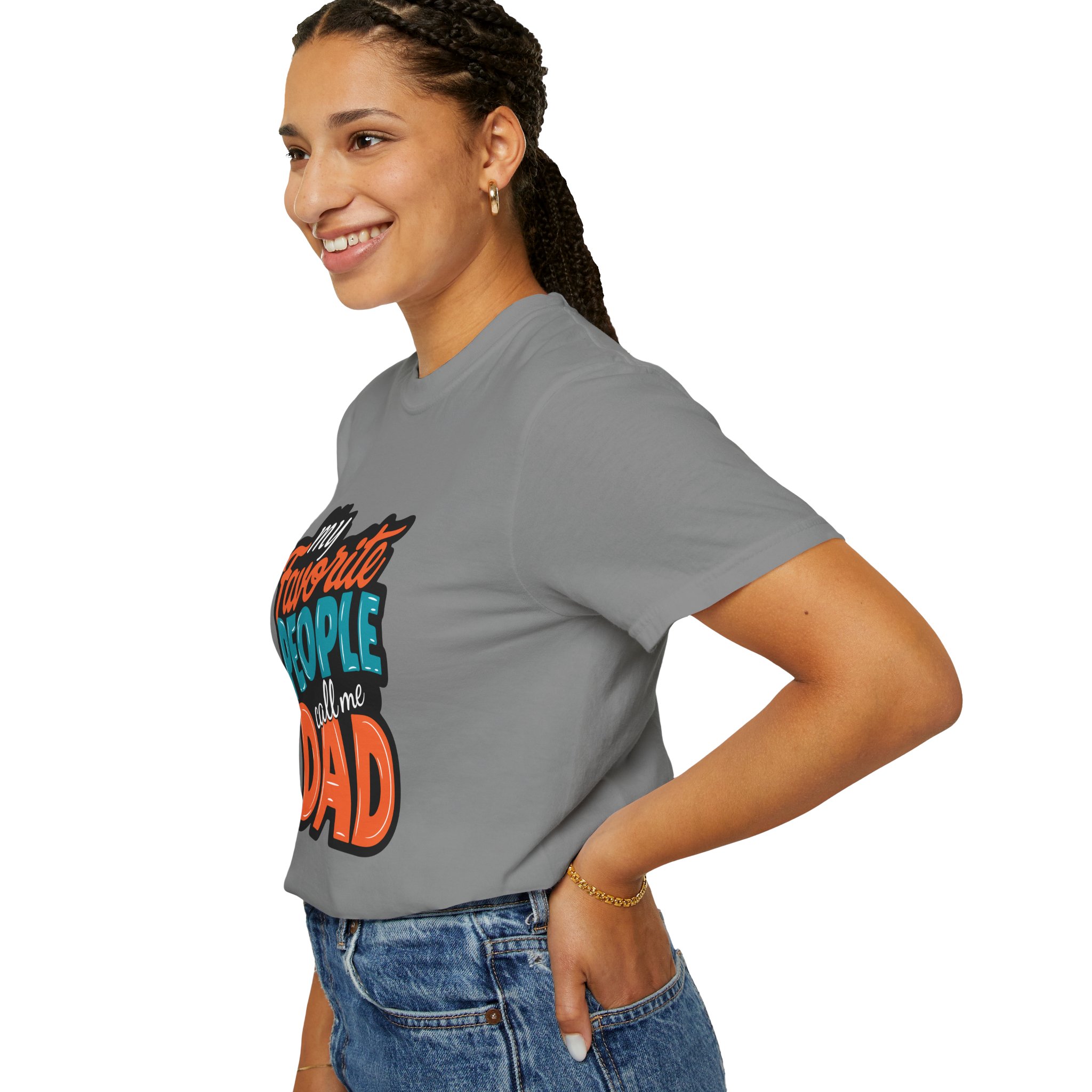 My Favorite People Call Me Dad Unisex T-Shirt, Gift for Dad, Father's Day Shirt, Birthday Gift, Casual Tees, Everyday Wear. - Image 21