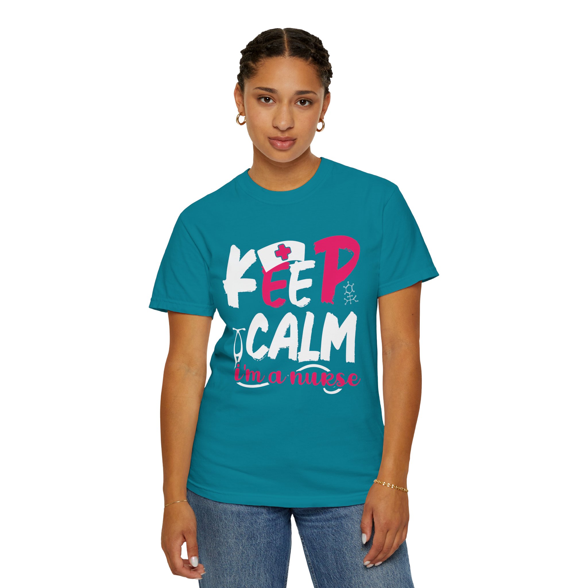 Nurse T-Shirt, Keep Calm Shirt, Gift for Nurses, Medical Humor Tee, Healthcare Appreciation. - Image 36