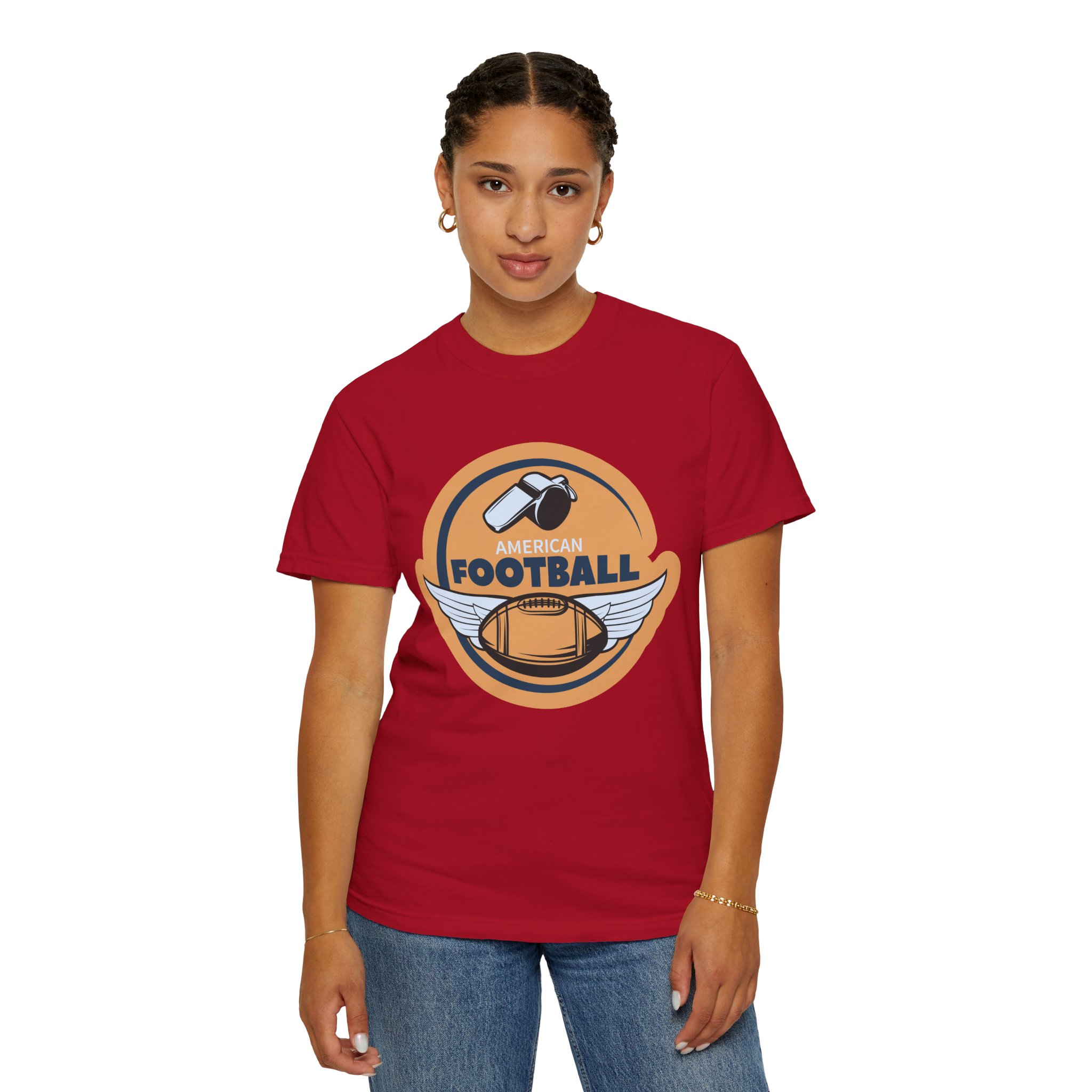 American Football Vintage T-Shirt - Unisex, Sports Fan Apparel, Casual Wear, Gift for Football Lovers, Game Day Tee. - Image 4