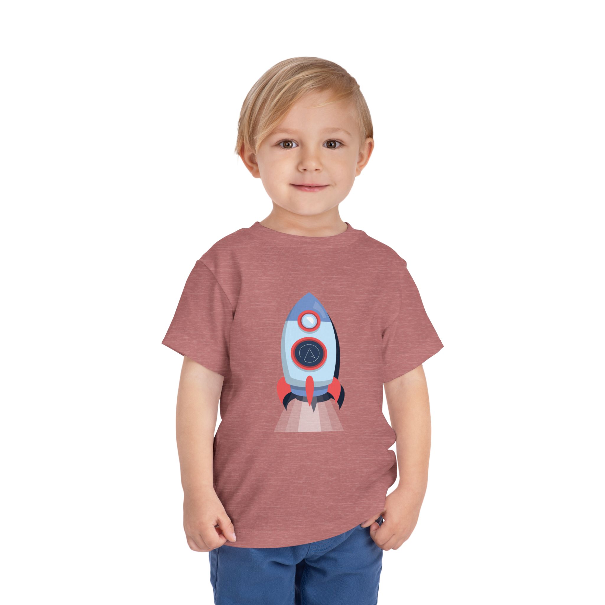 Cute Rocket Launch Space Toddler T-Shirt – Fun Space Adventure Graphic Tee for Kids, Boys & Girls. - Image 7