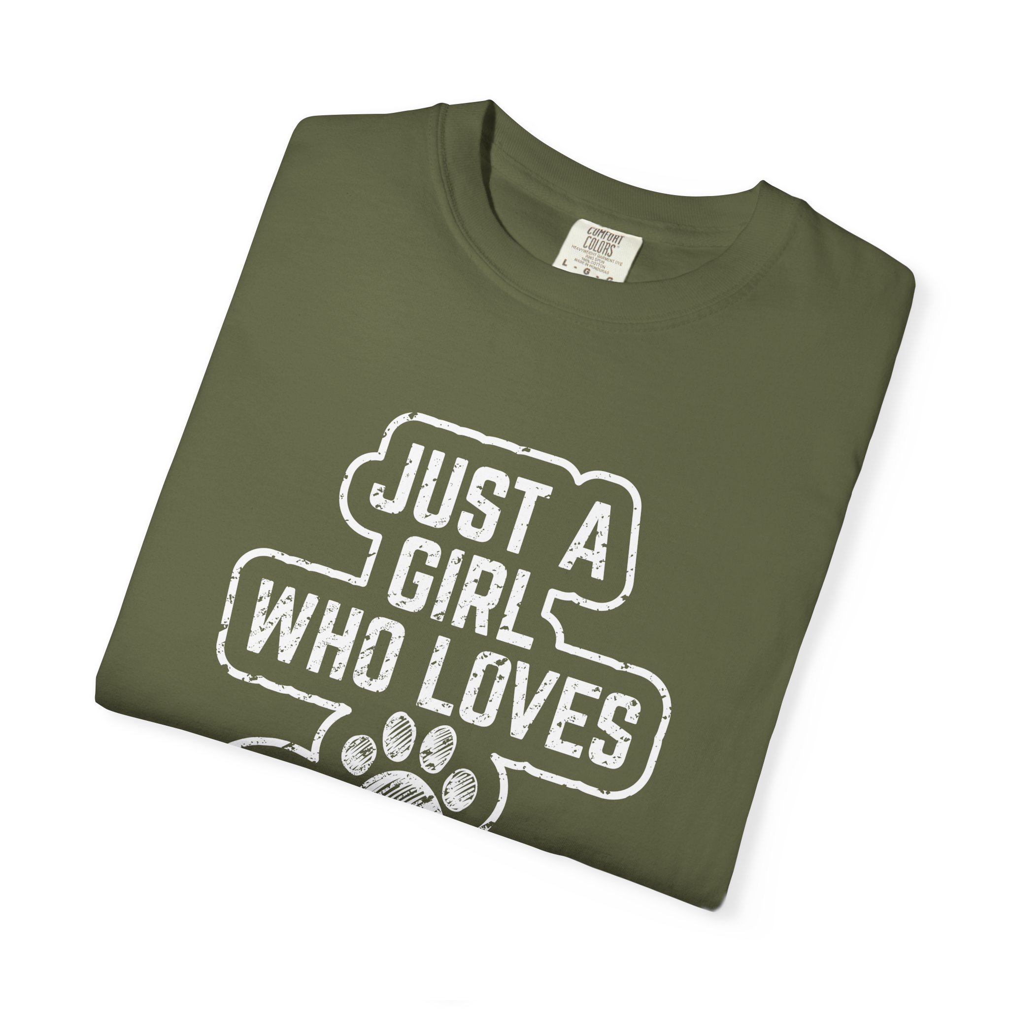 b2 - 4.3- Just a Girl Who Loves Dogs T-Shirt – Cute Dog Lover Graphic Tee for Pet Lovers & Everyday Casual Style. - Image 15
