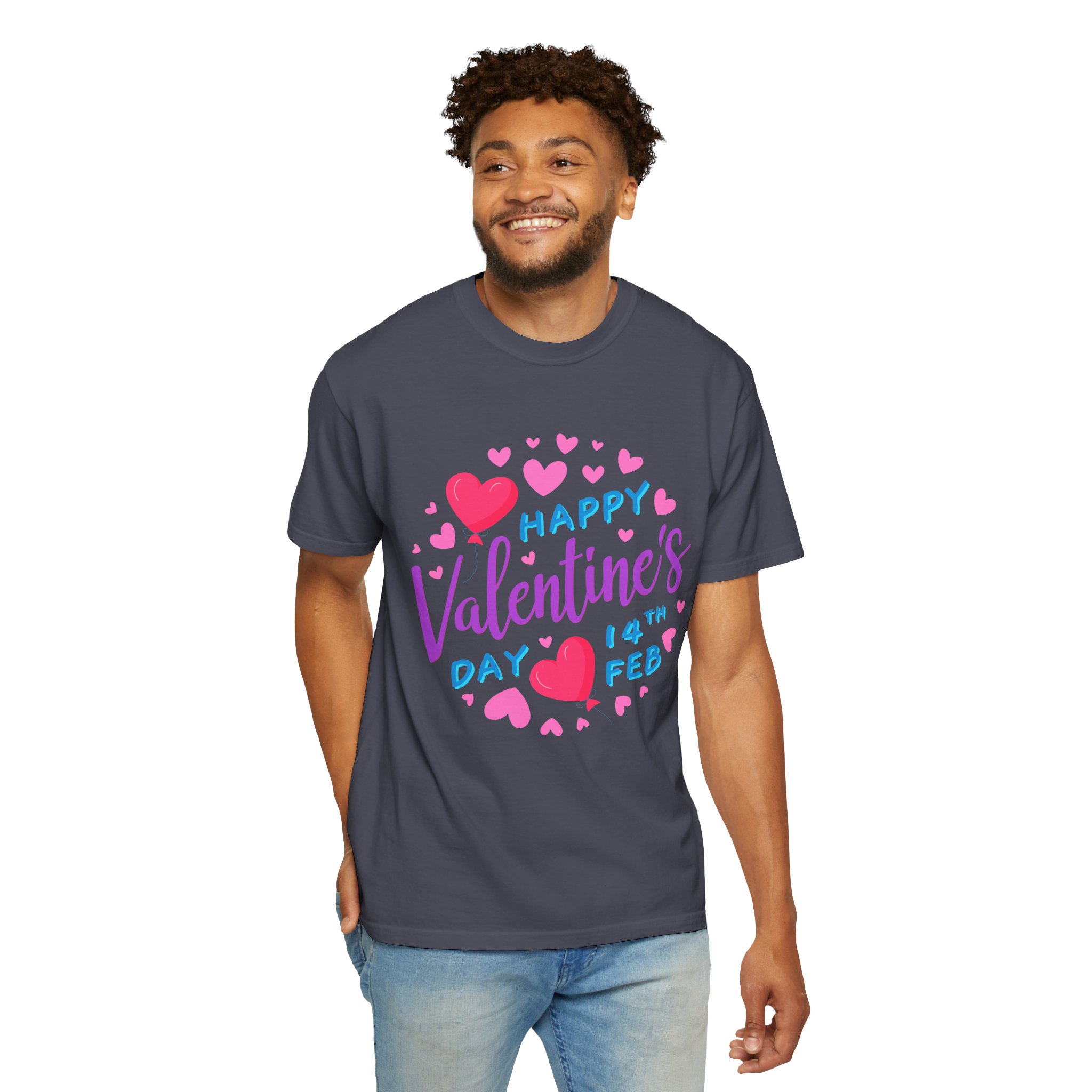 b2 - 8.1 - Happy Valentine’s Day 14th Feb T-Shirt – Cute Heart Graphic Tee for Love, Romance & Festive Celebration. - Image 54