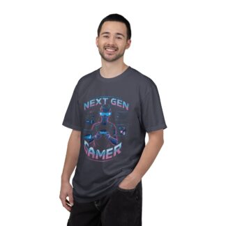 Retro gaming t-shirt Next Gen Gamer Tee – Retro Neon Video Game Graphic - Image 18