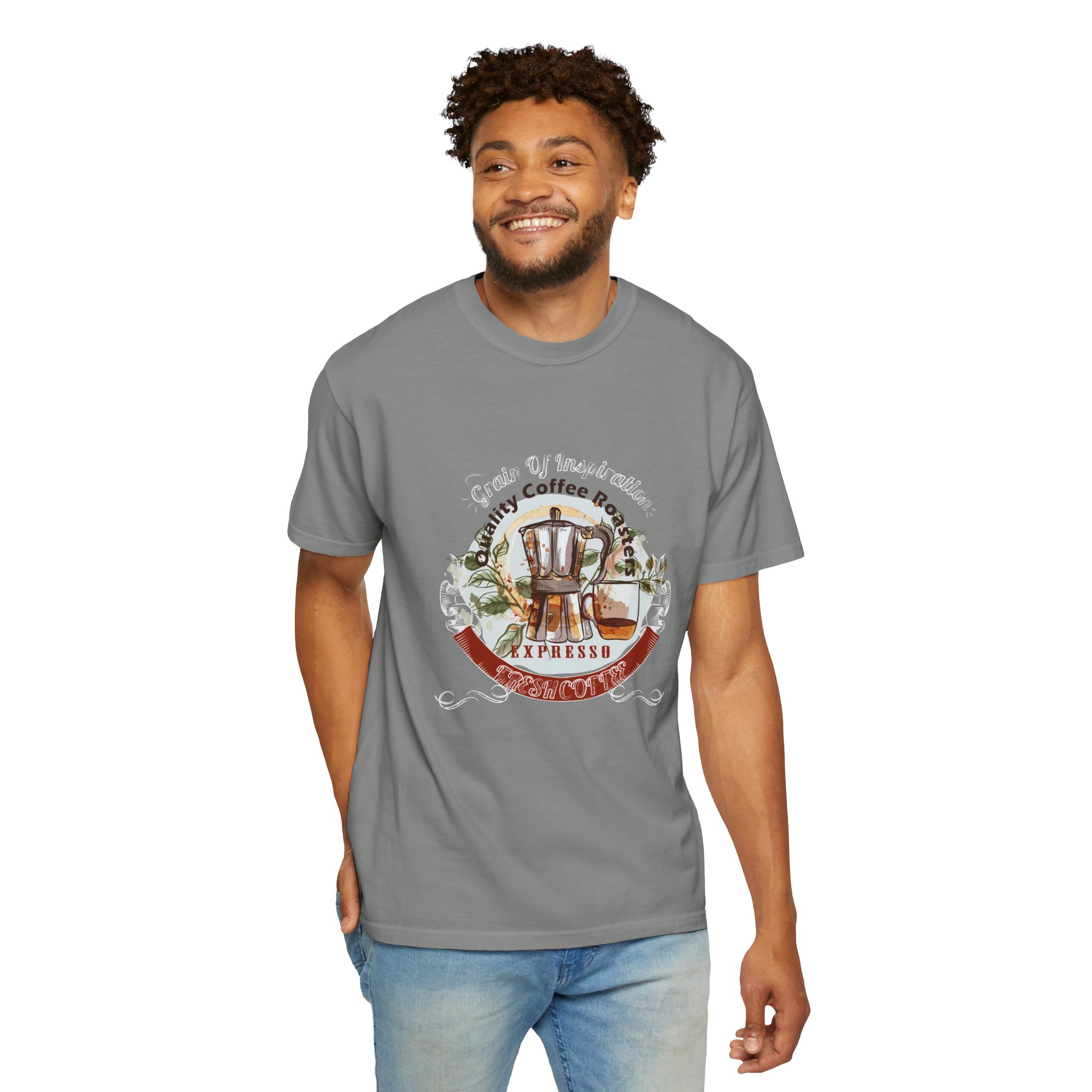 Coffee Lovers Unisex T-Shirt | Quality Coffee Roasters Tee, Casual Wear, Gift for Coffee Enthusiasts, Barista Gift, Eco-Friendly Apparel. - Image 14