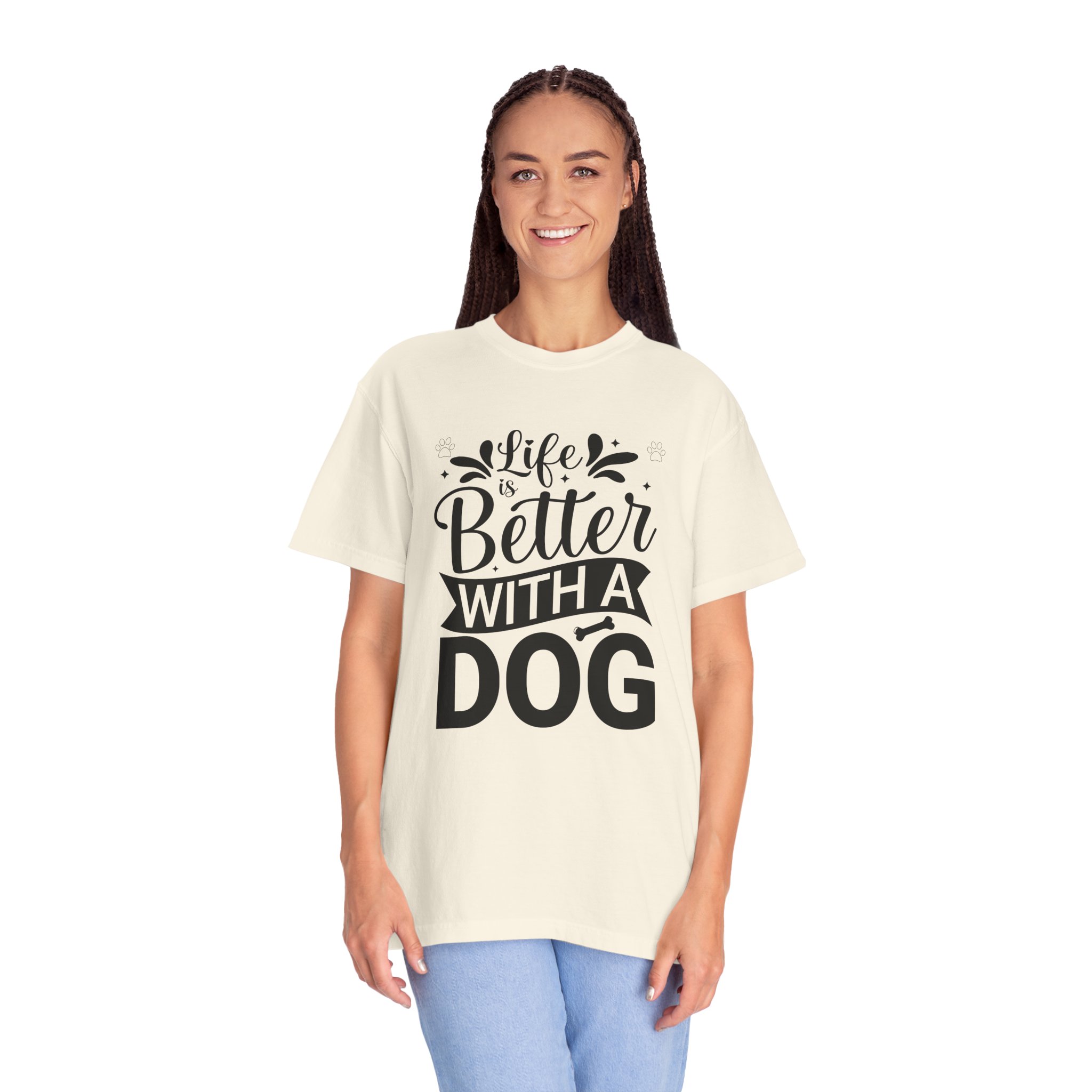 Life Is Better with a Dog T-Shirt – Cute Dog Lover Tee for Pet Owners & Dog Parents. - Image 11