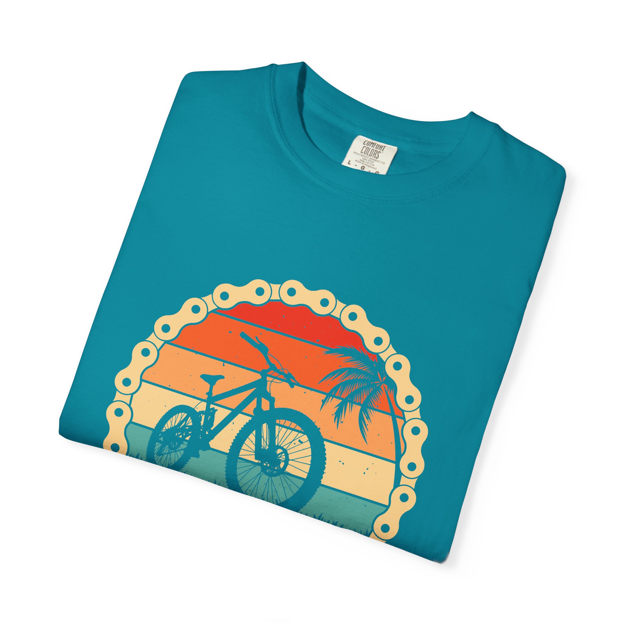 Cyclologist Garment-Dyed T-Shirt, Perfect Gift for Cyclists, Casual Wear, Outdoor Enthusiasts, Summer Apparel, Bike Lover Gift. - Image 23