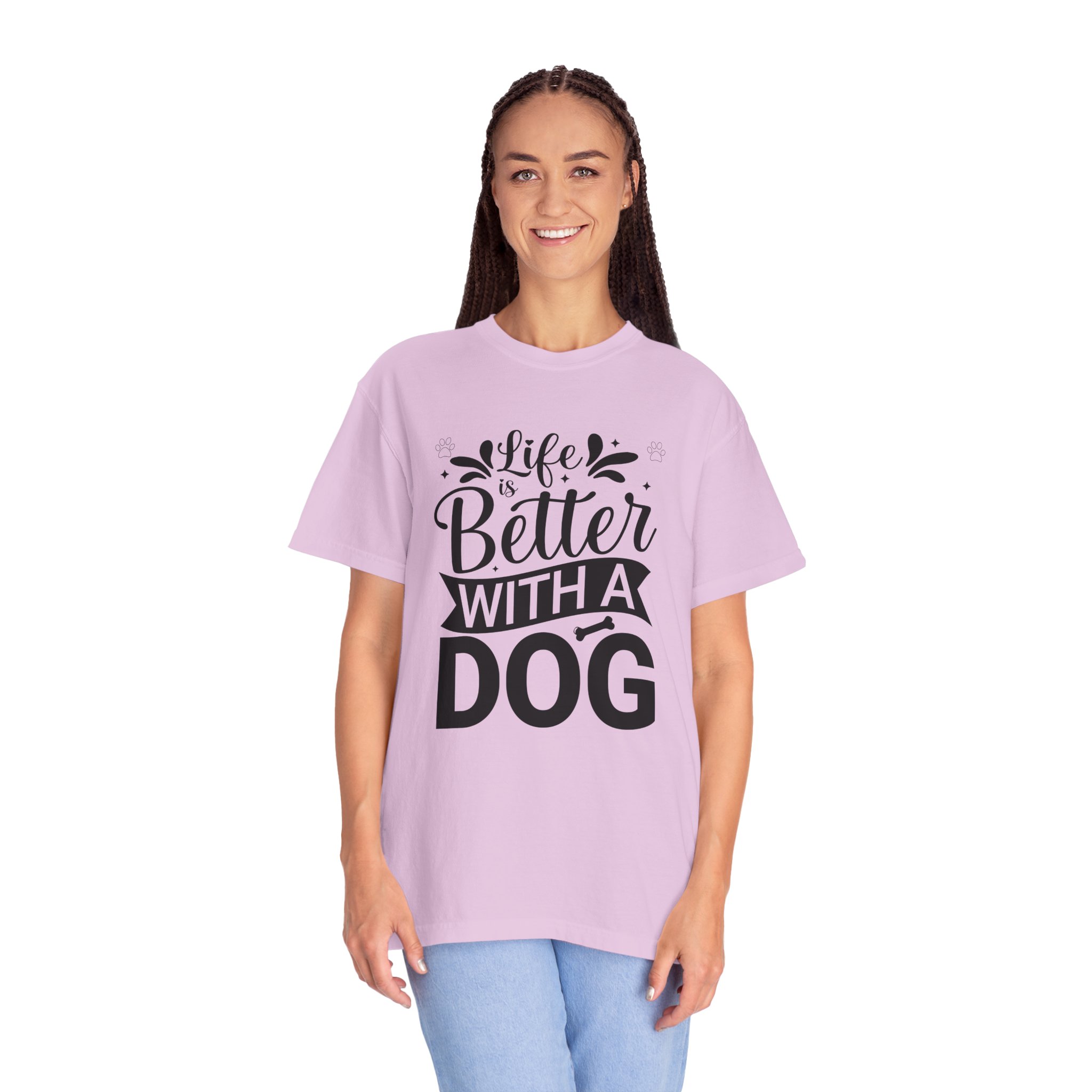 Life Is Better with a Dog T-Shirt – Cute Dog Lover Tee for Pet Owners & Dog Parents. - Image 43