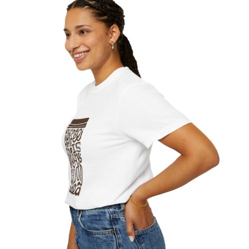 Graphic coffee lover tshirt - Fun, Soft Gift - Image 13