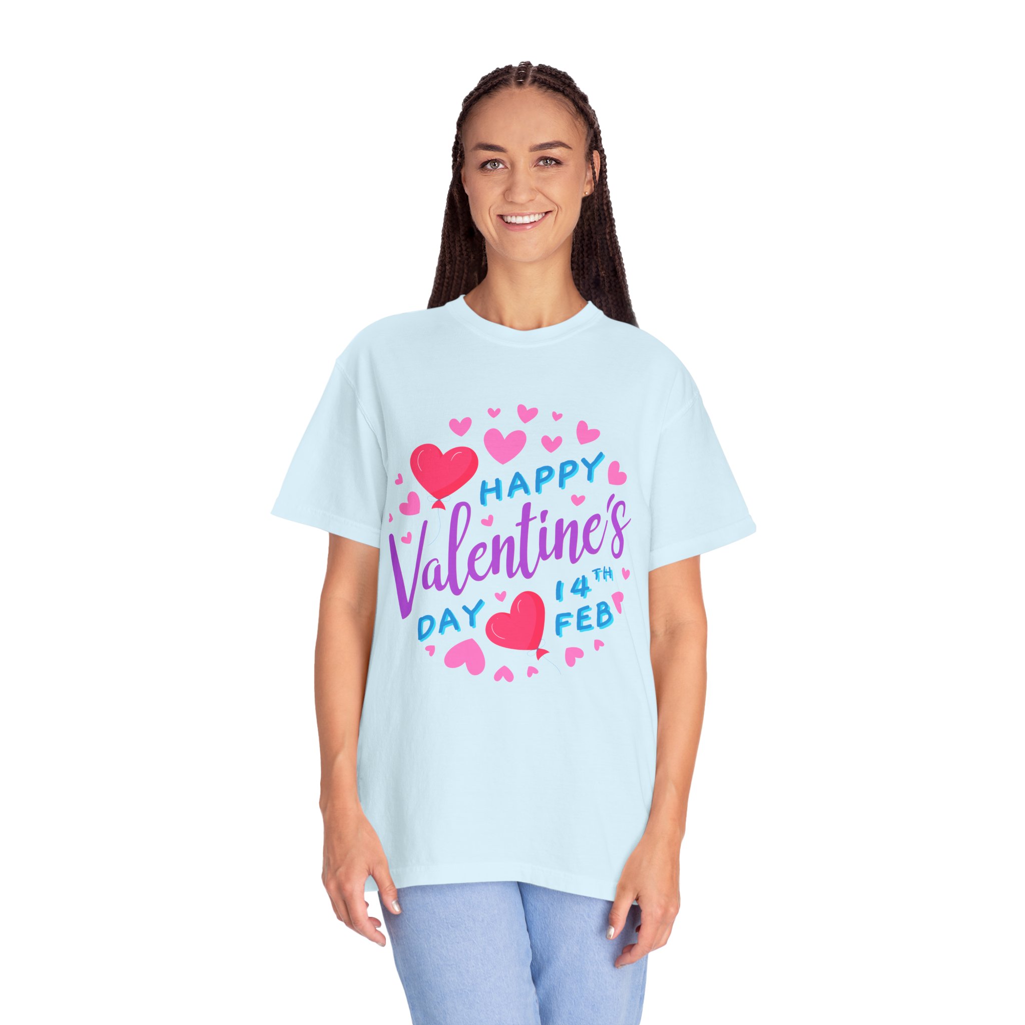 b2 - 8.1 - Happy Valentine’s Day 14th Feb T-Shirt – Cute Heart Graphic Tee for Love, Romance & Festive Celebration. - Image 27