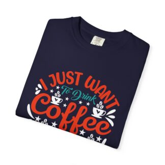 Cute coffee lovers tshirt Funny Graphic Tee - Image 23