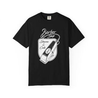 Vintage Barber Shop Unisex T-Shirt, Casual Wear, Gift for Barbers, Men's Fashion, Cool Graphic Tee.