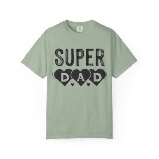 Super Dad Retro Heart T-Shirt – Cool Father’s Day Graphic Tee for Dads, Perfect Gift for Father’s Day, Birthday & Special Celebration Wear.