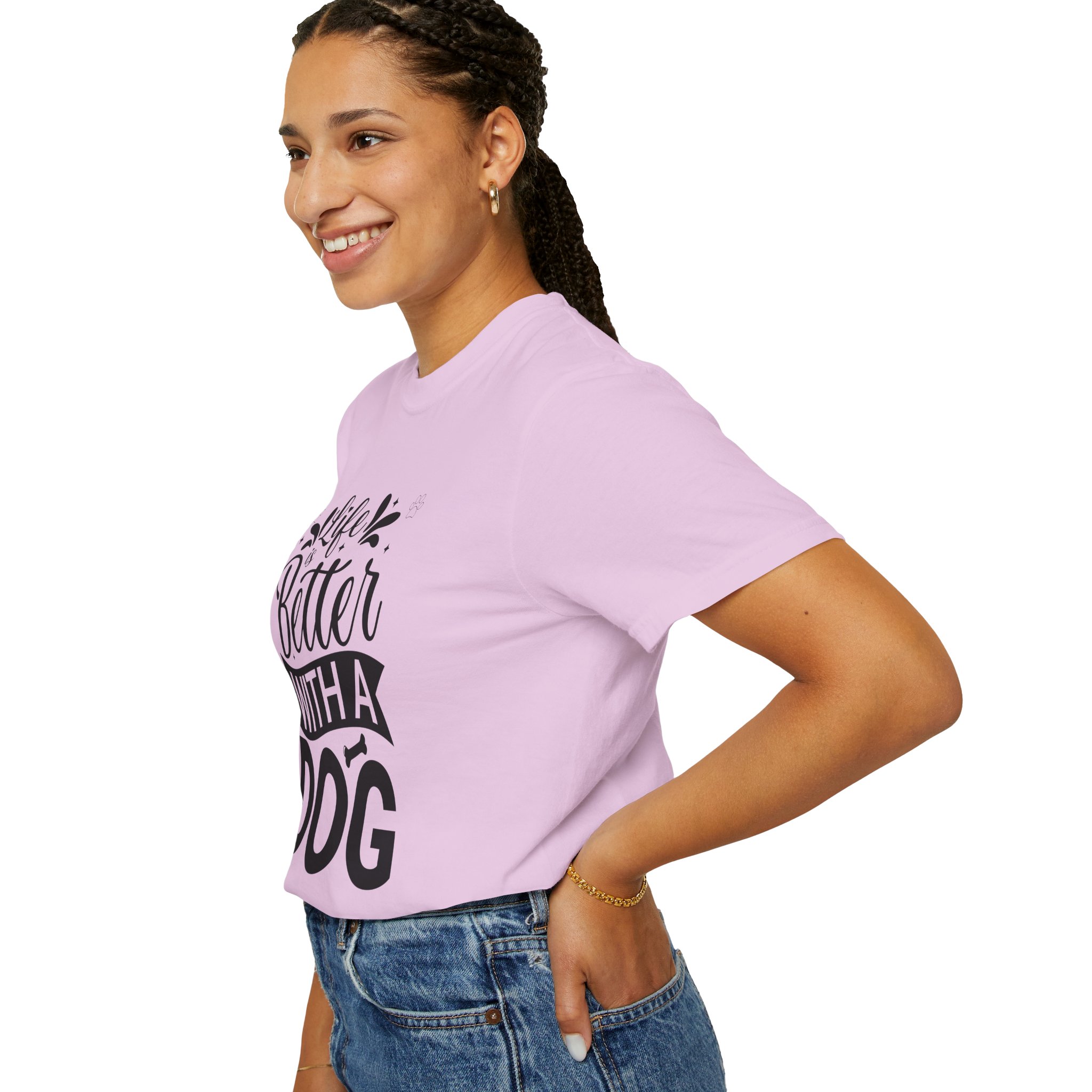 Life Is Better with a Dog T-Shirt – Cute Dog Lover Tee for Pet Owners & Dog Parents. - Image 45