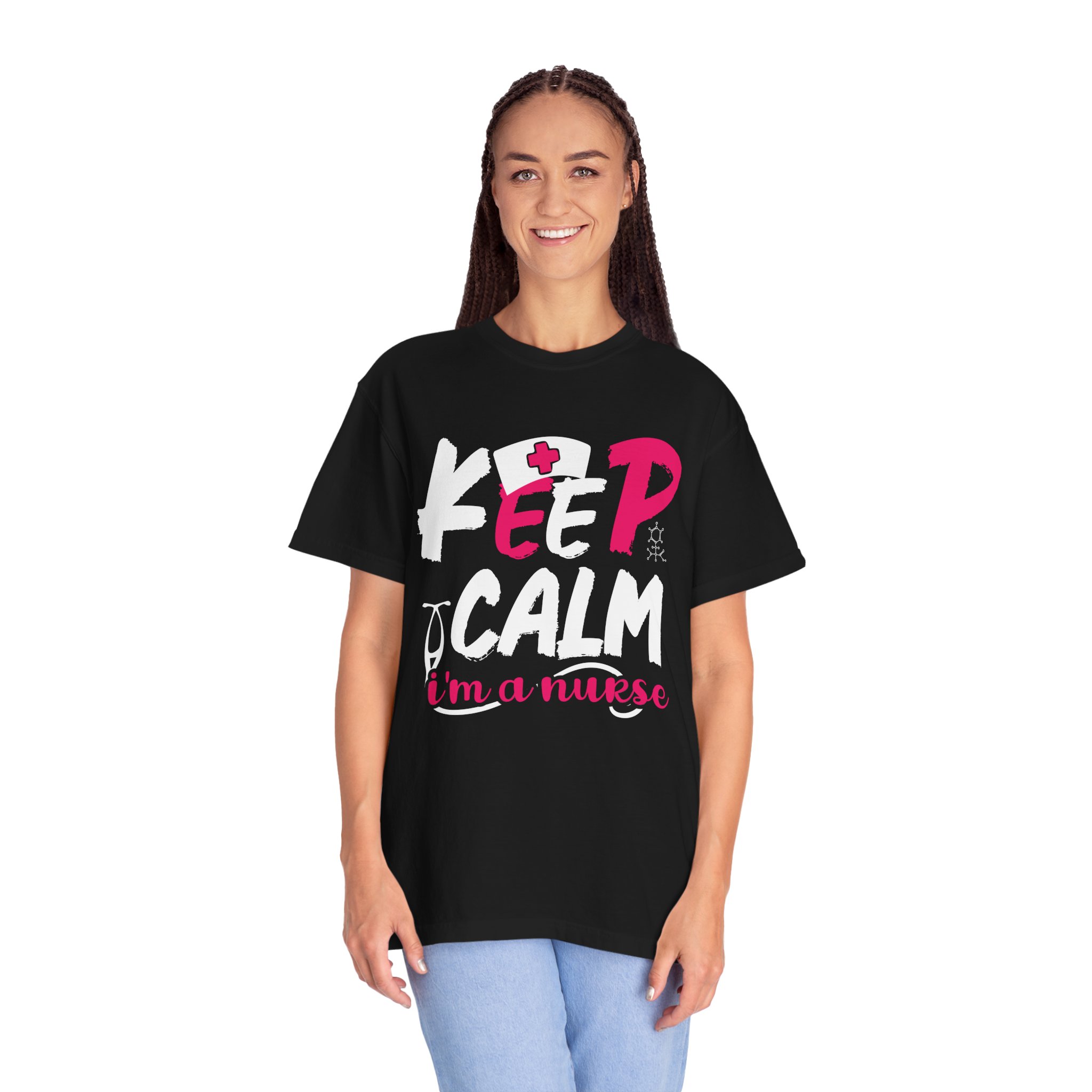 Nurse T-Shirt, Keep Calm Shirt, Gift for Nurses, Medical Humor Tee, Healthcare Appreciation. - Image 3