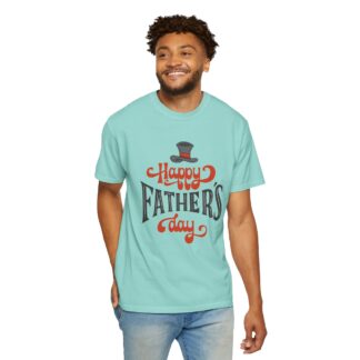 Happy Father’s Day Top Hat Typography T-Shirt – Cute Love Graphic Tee for Dads, Perfect Gift Giving & Celebration Wear. - Image 38